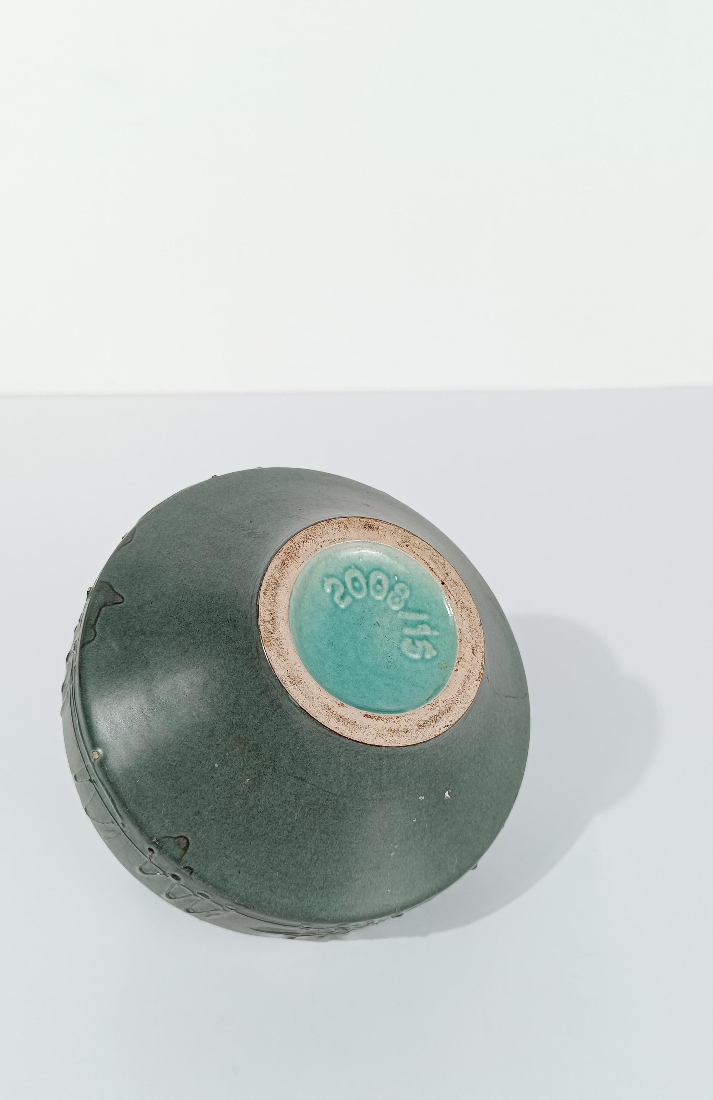 Mid Century Modern Jar / Vase im primitiven Stil aus Westdeutschland, 70er Jahre im Angebot 2