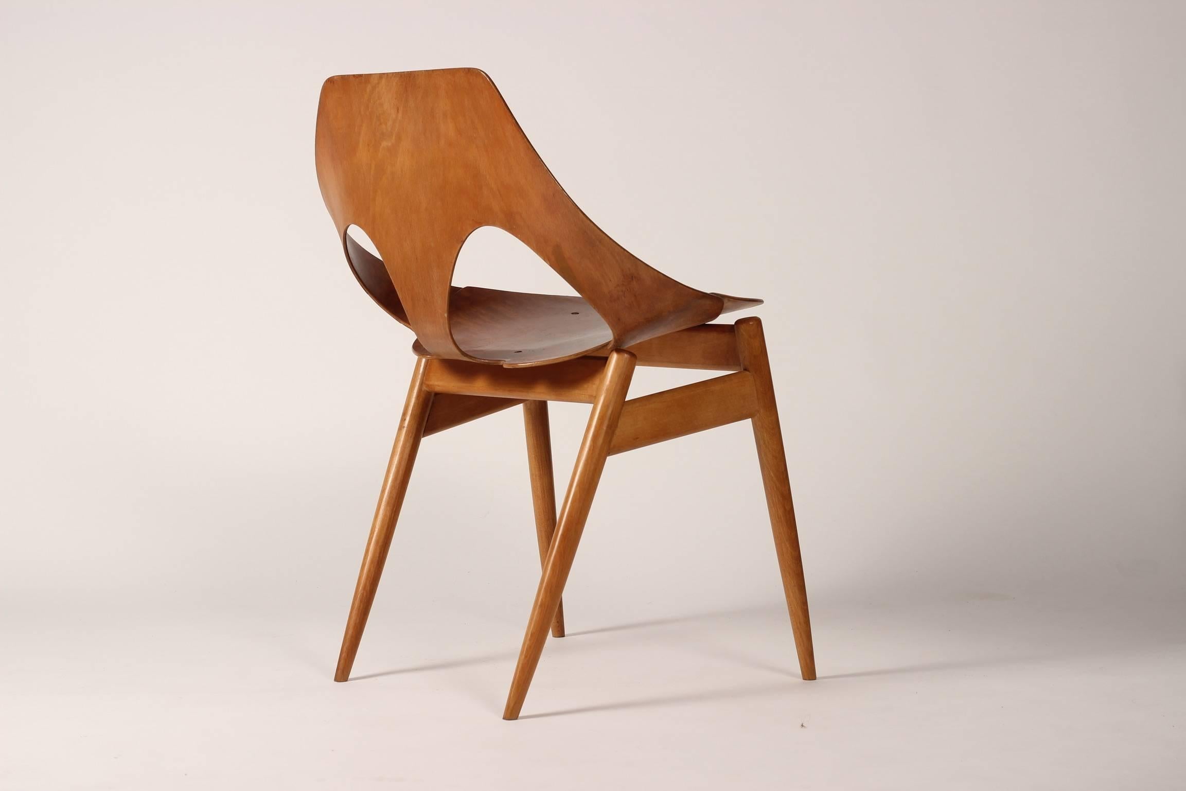 Mid-Century Modern Jason Chair by Carl Jacobs In Good Condition In London, GB
