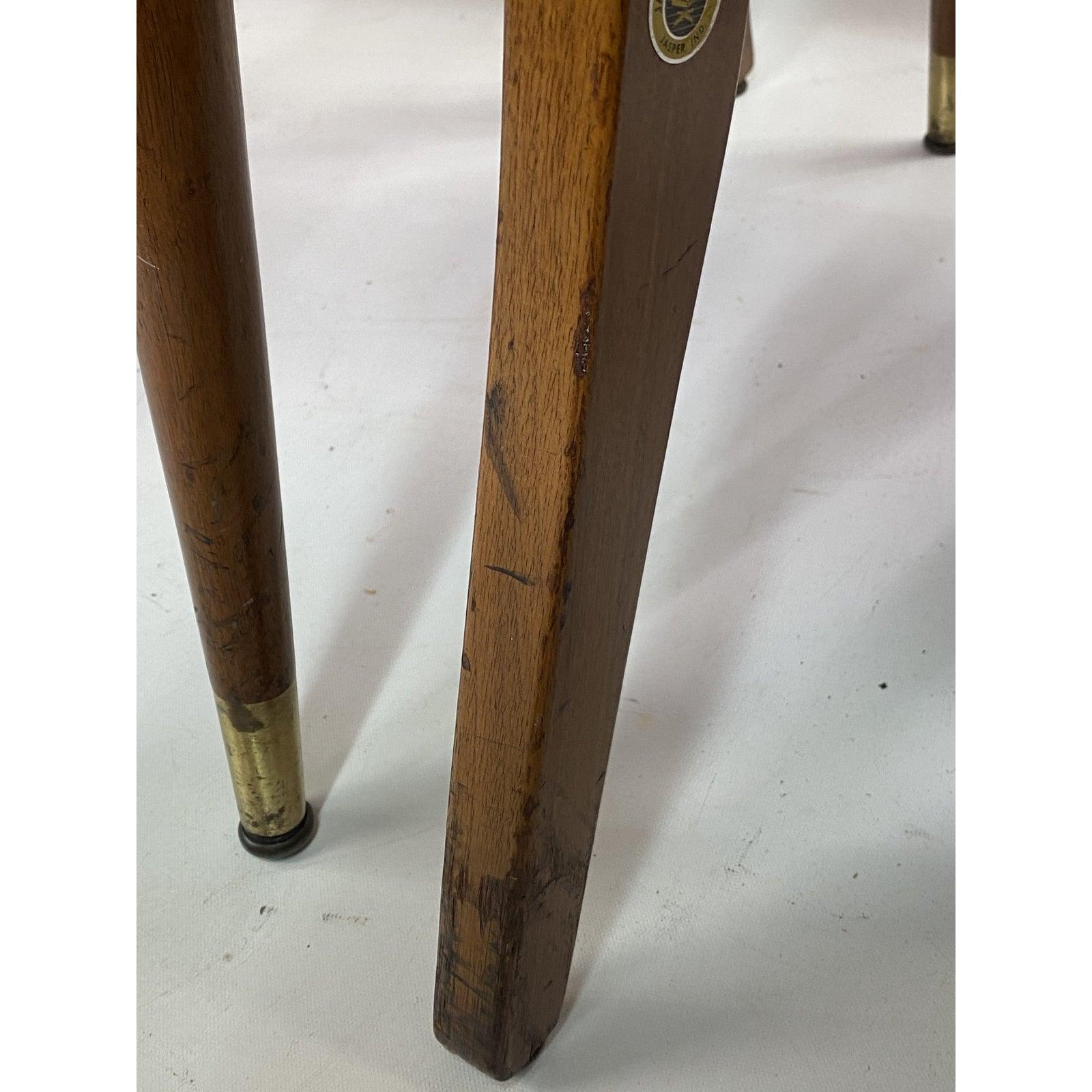 Mid-Century Modern Jasper Chair Co Walnut Arm Chair’s, Set of 4 2