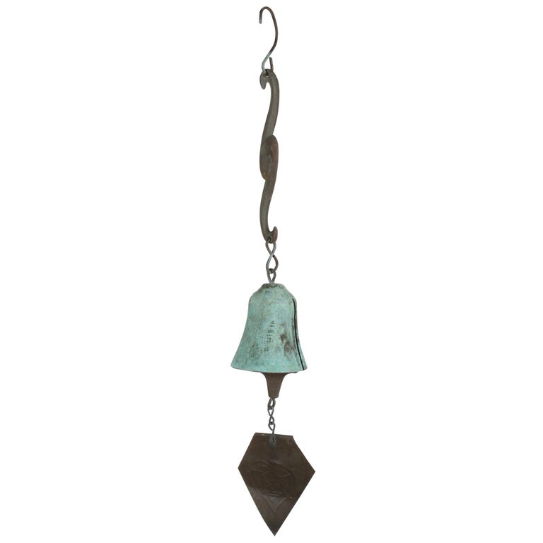 Mid-Century Modern Jeff Cross Brutalist Bronze Sculptural Wind 