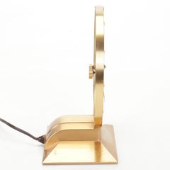 The Modernity Jefferson Golden Hour Ghost Clock Horloge en laiton