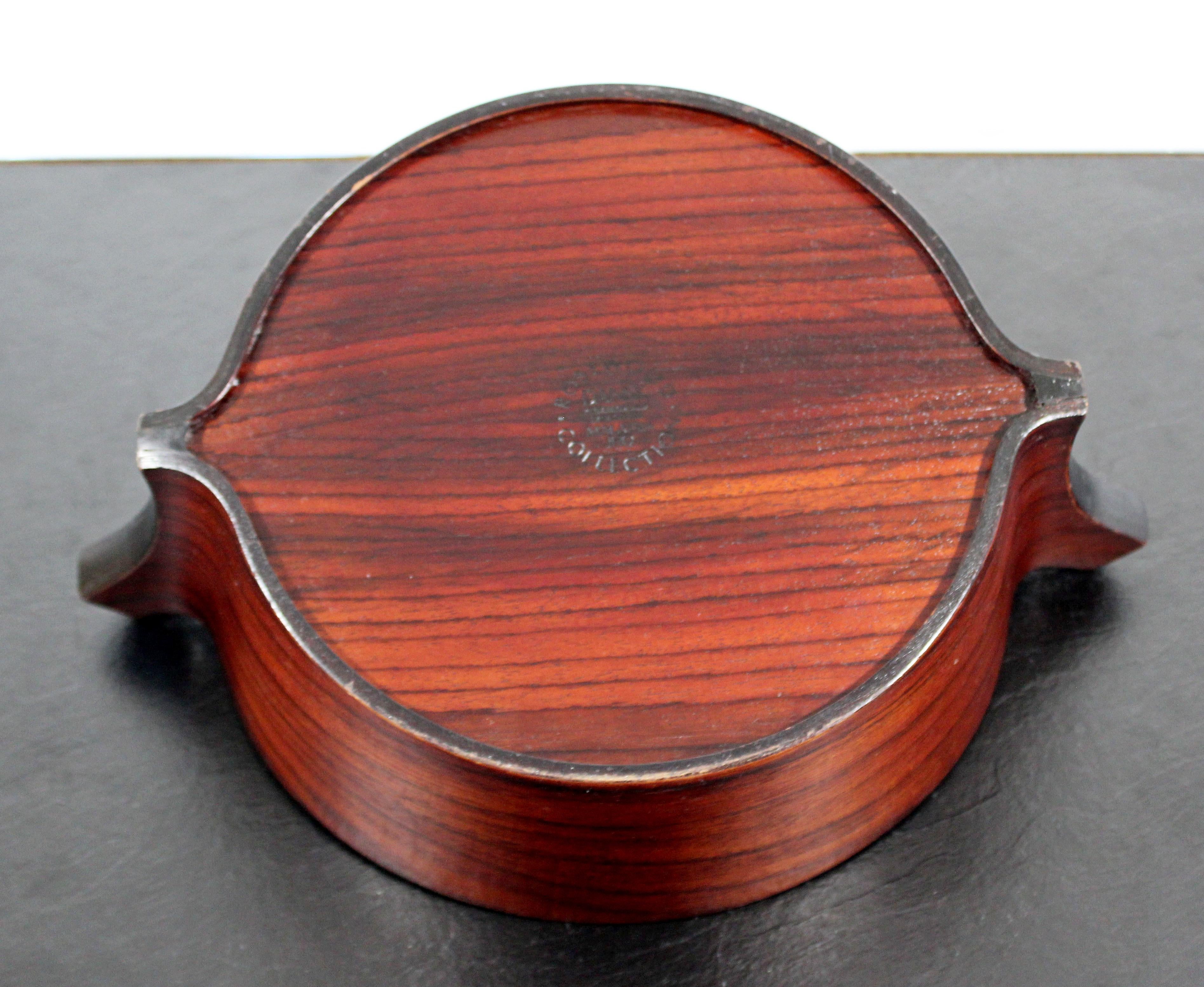 Mid-Century Modern Jens Quistgaard Dansk Rosewood Bowl Danish, 1960s 6