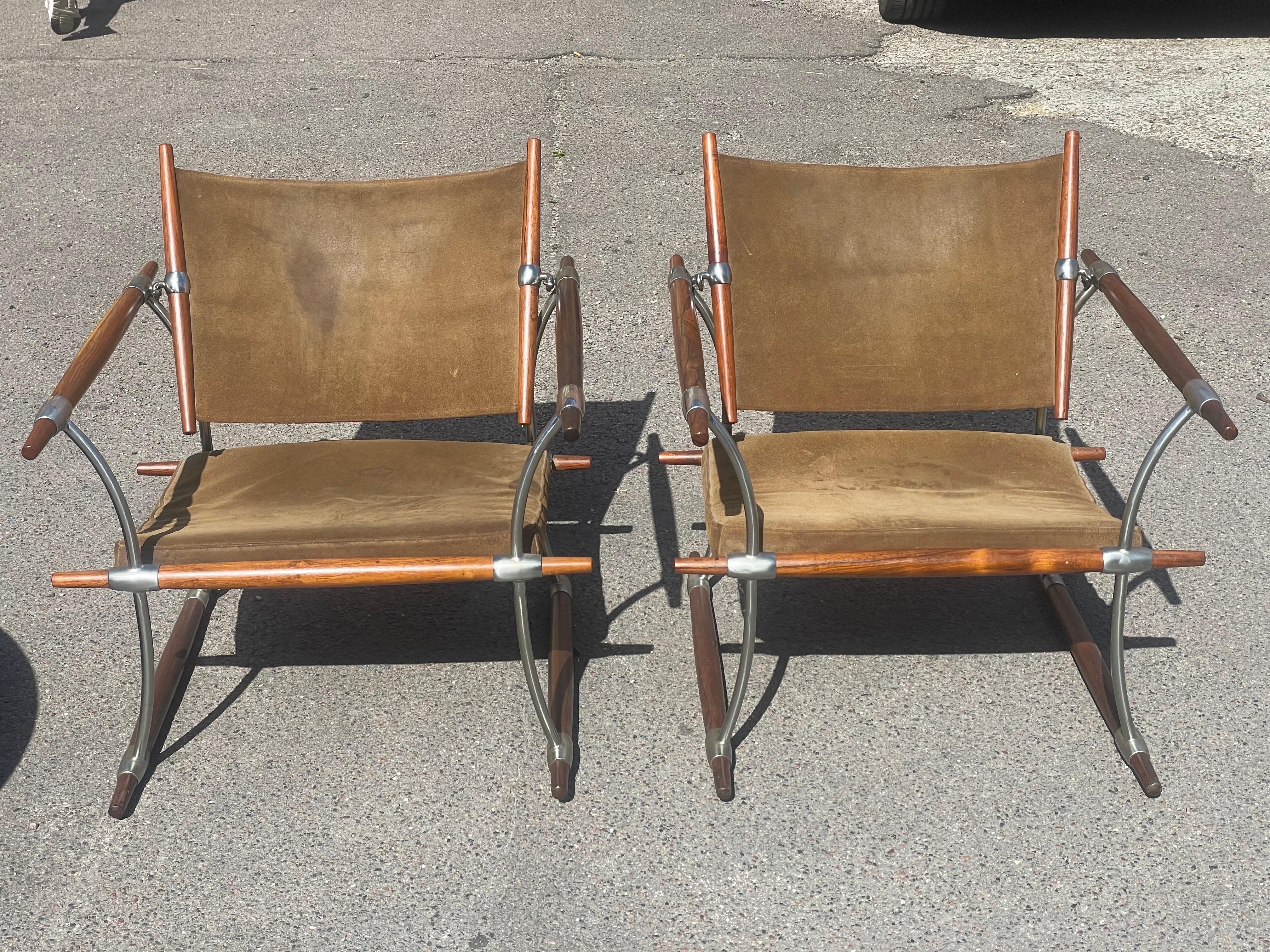 Mid-Century Modern Jens Quistgaard Lounge Chairs  