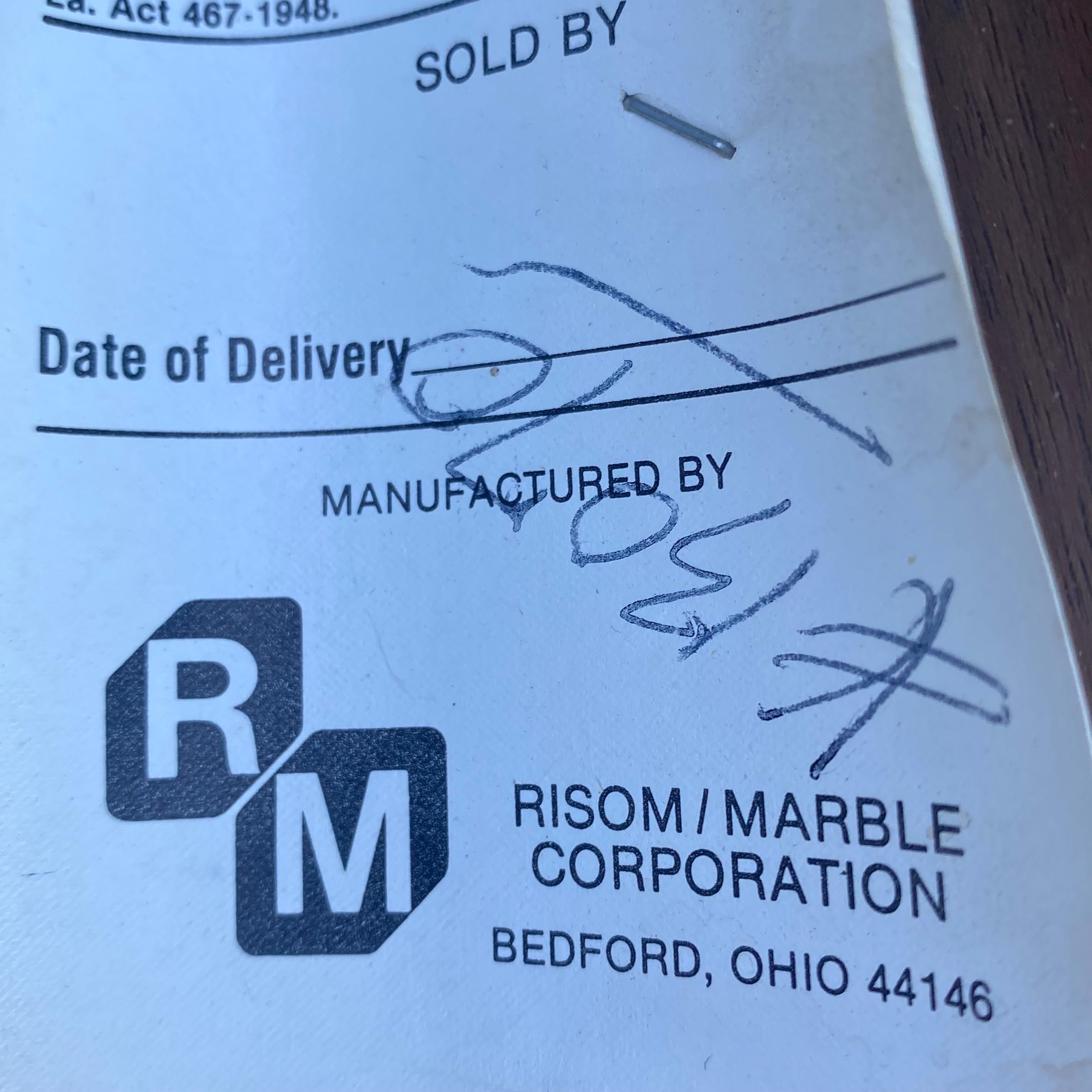 Mid-Century Modern Jens Risom Risom/Marble Corporation Walnut Armchair For Sale 10