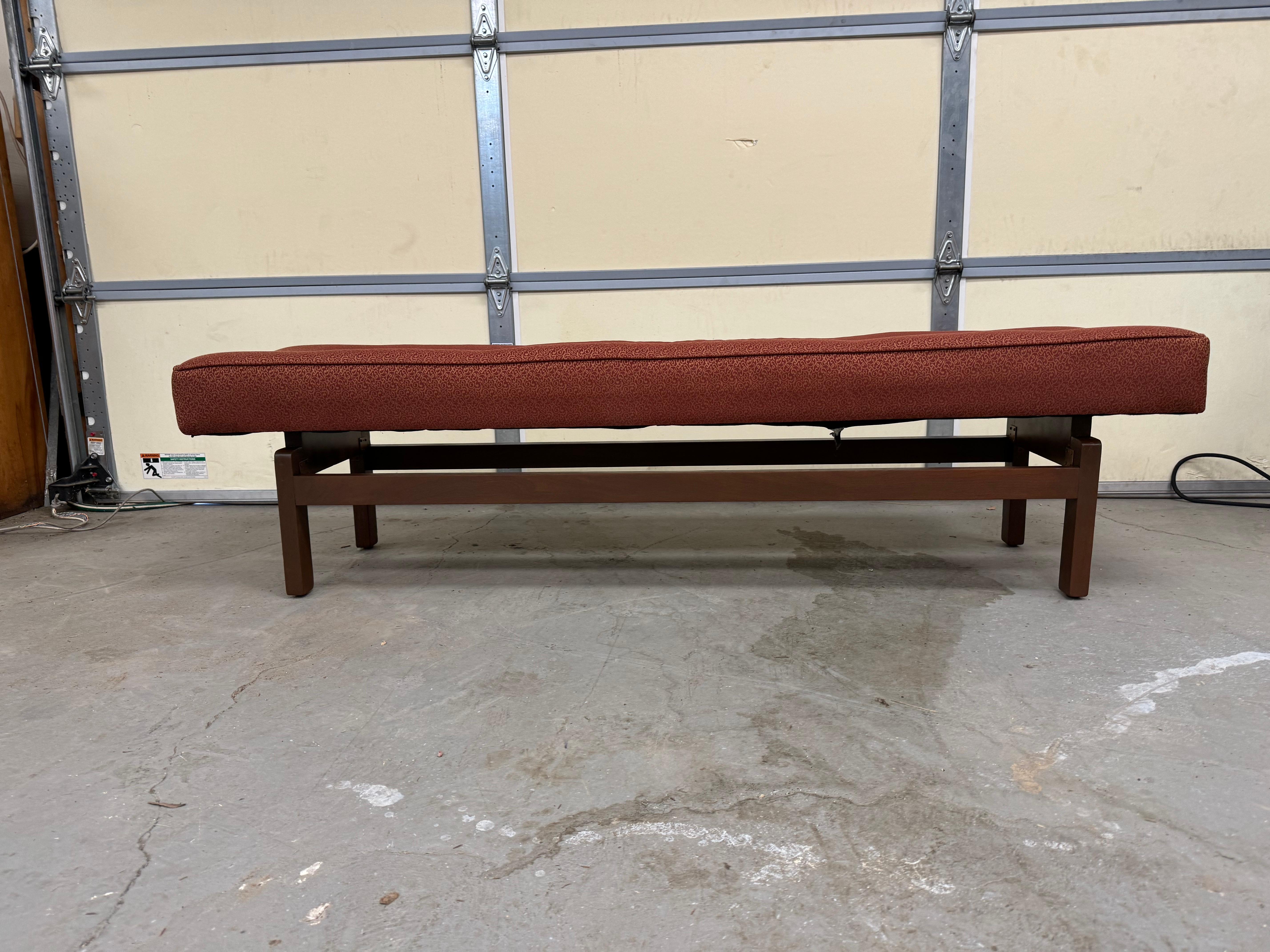 Mid-Century Modern Jens Risom Style Floating Top Elongated 72
