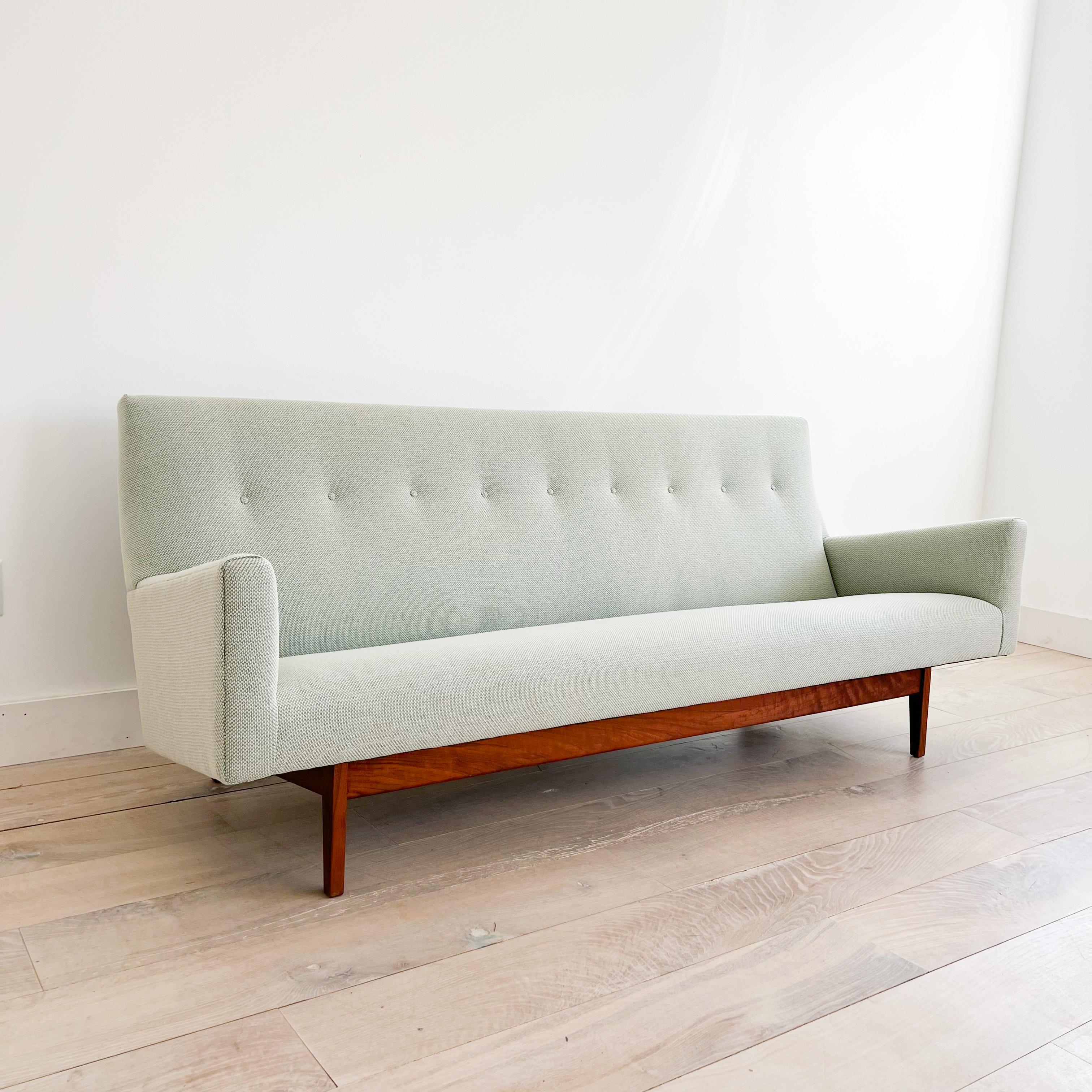 mint green sofa