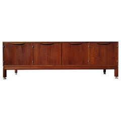 Credenza in legno di noce Jens Risom del Mid Century Modern