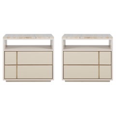 Comodini Jensen Set/2 Comodini, Onyx, Greenapple