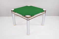 Mid-Century Modern Joe Colombo Cart or Game Poker Table for Zanotta, Italy 1968