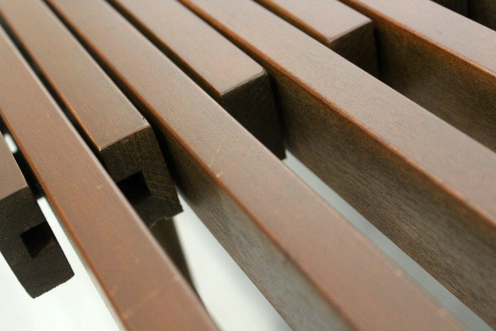 20th Century Mid-Century Modern John Keal for Brown Saltman Expandable Slat Bench