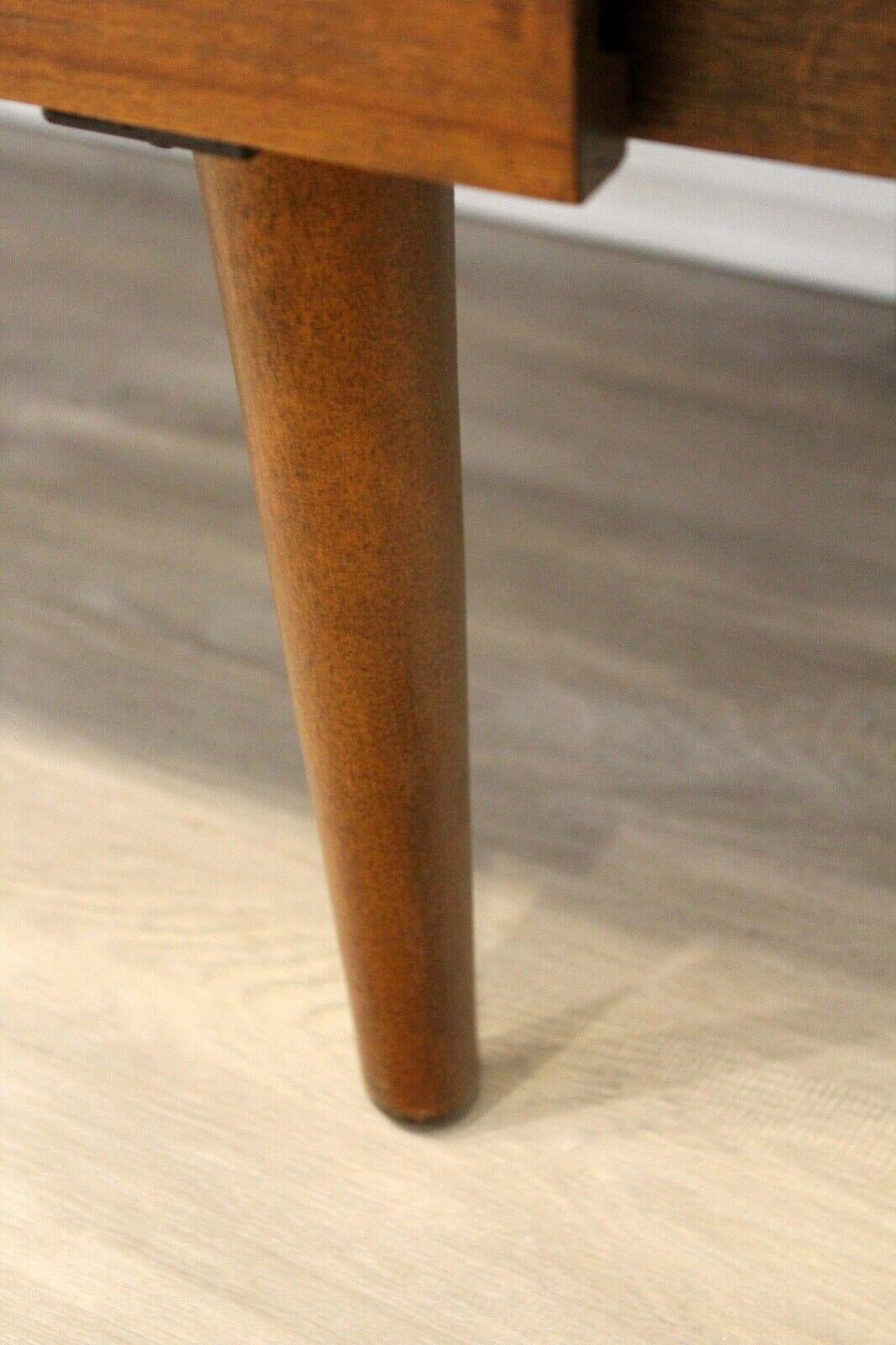 Wood Mid-Century Modern John Keal for Brown Saltman Expandable Slat Bench