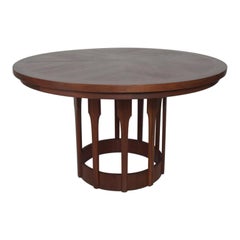 Mid-Century Modern John Keal for Brown Saltman Sculptural Walnut Dining Table