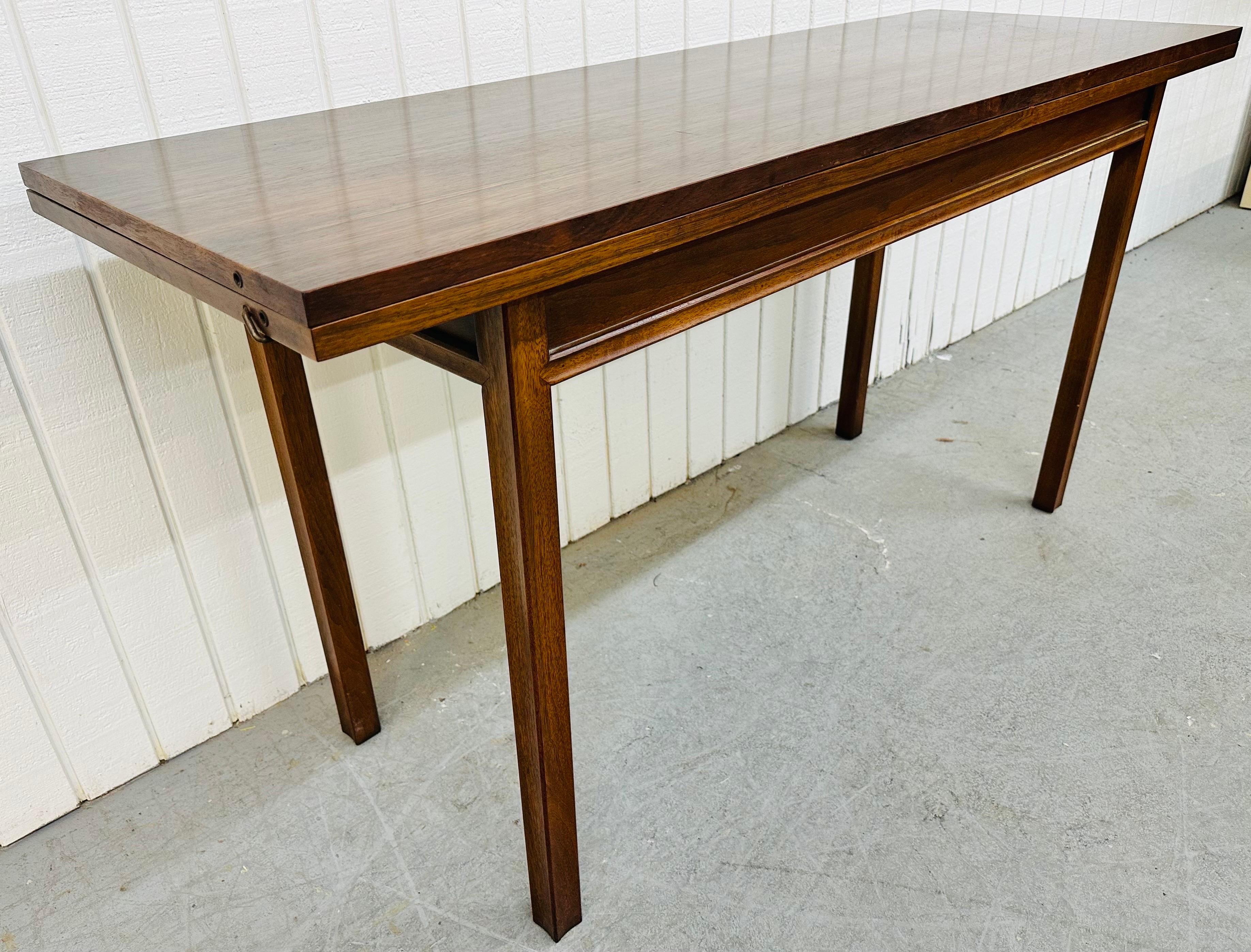 20th Century Mid-Century Modern John Stuart Rosewood Game Table