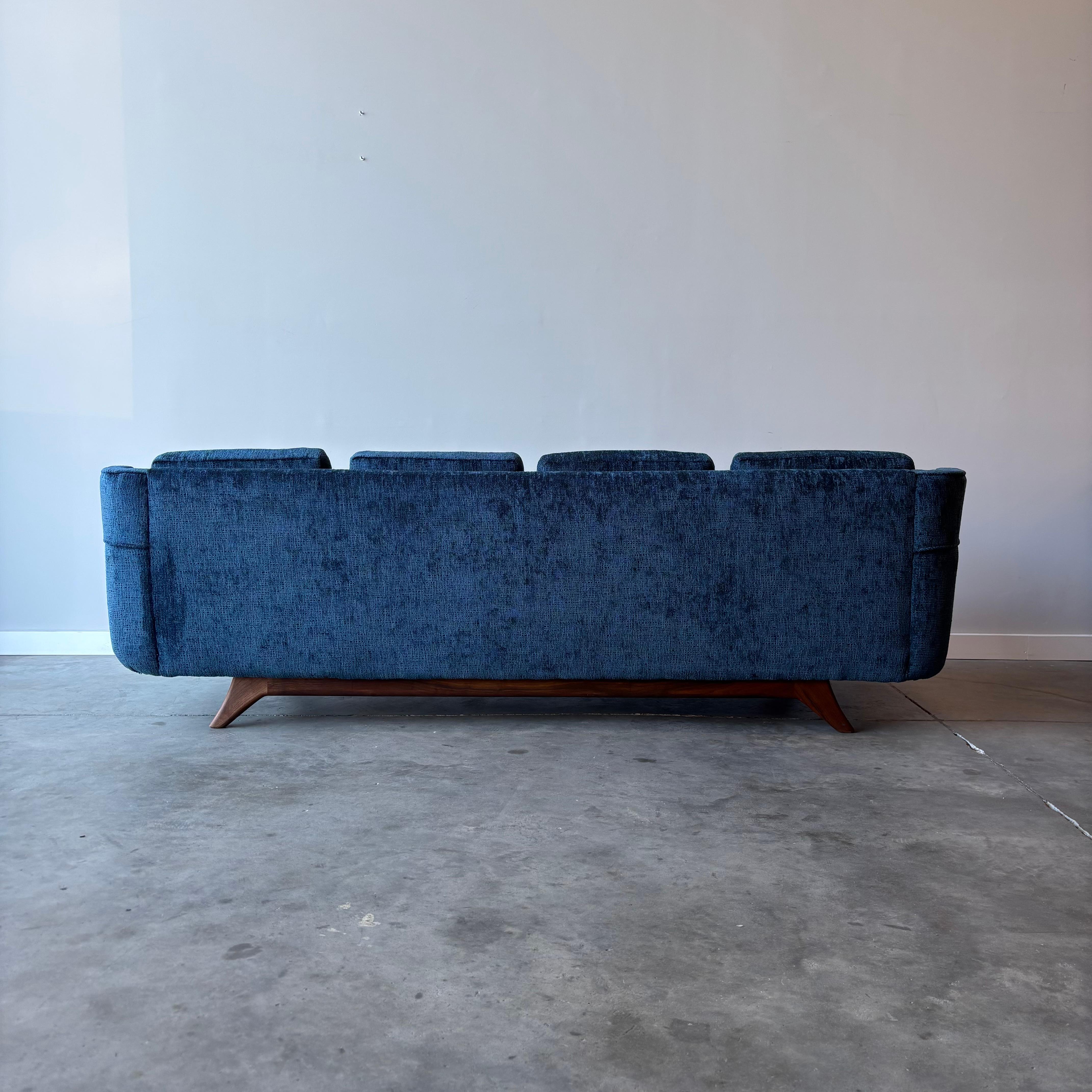 Wrought Iron Mid Century Modern Josef Otmar Gondola Sofa