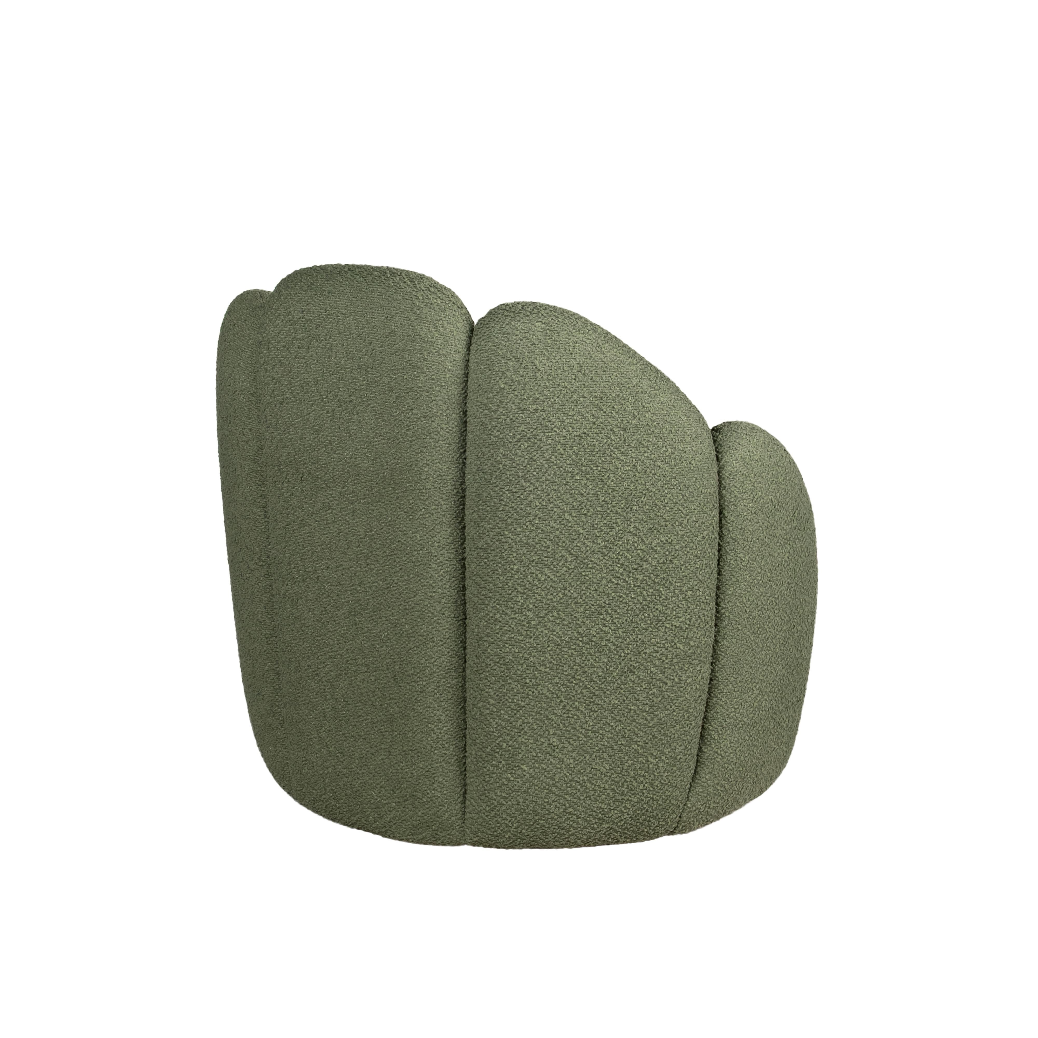 Sgabello Julie di metà secolo moderno in ottone con tessuto Kirkby In condizioni Nuovo in vendita a RIO TINTO, PT