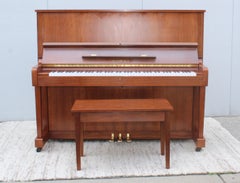 Mid-Century Modern Kawai Upright Piano