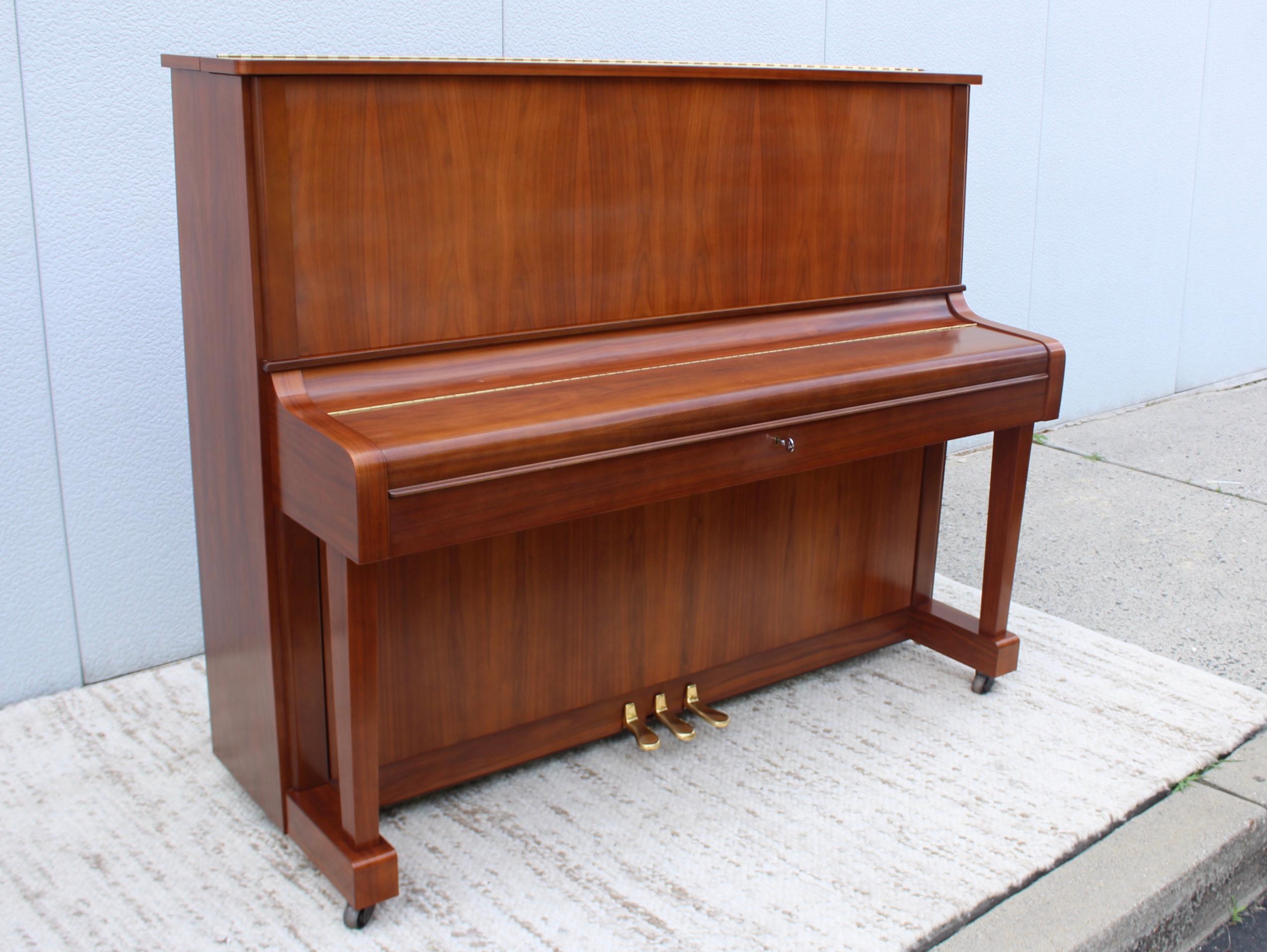 Japanese Mid-Century Modern Kawai Upright Piano