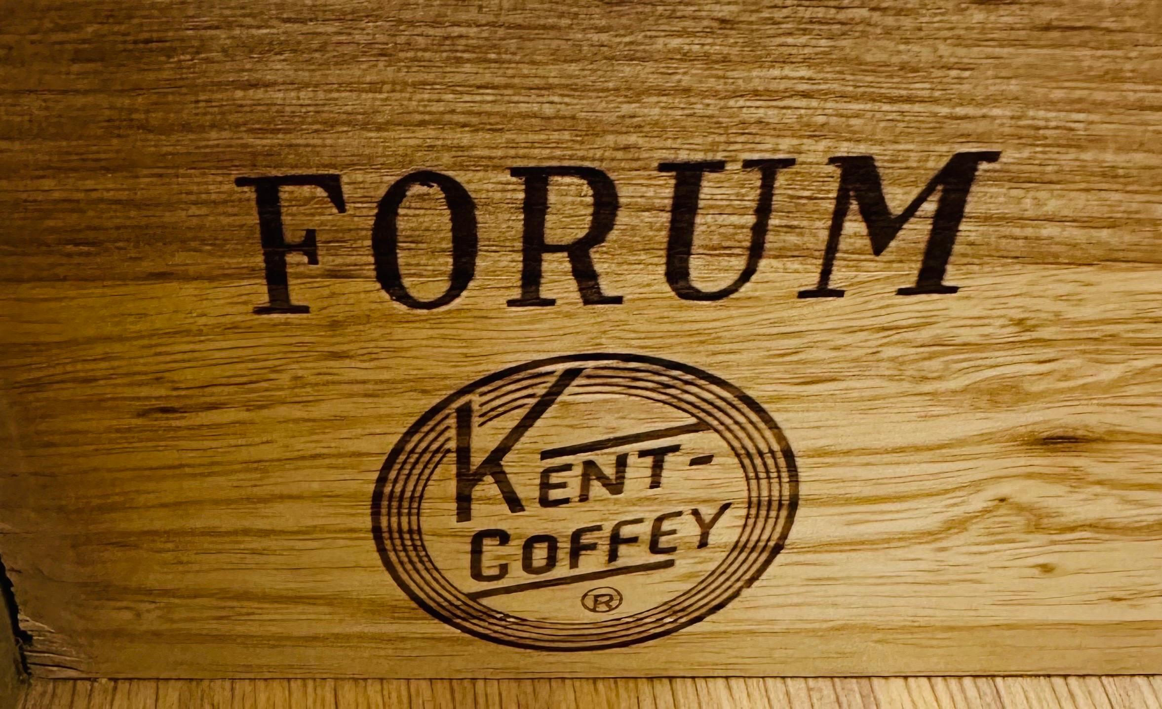 Mid-Century Modern Kent Coffey “Forum” Walnut Nightstands In Good Condition In Clarksboro, NJ