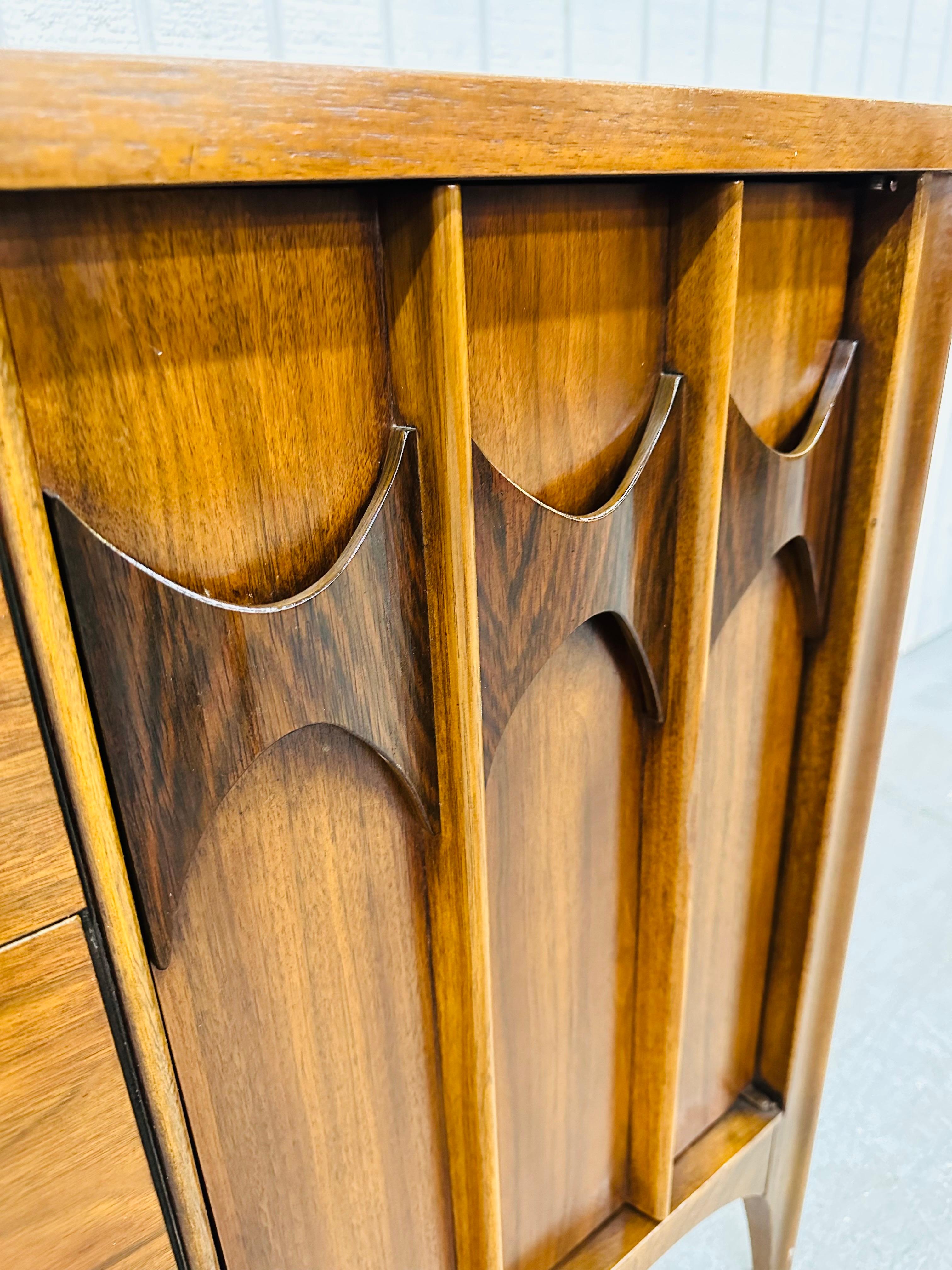 Mid-Century Modern Kent Coffey Perspecta 12-Drawer Walnut Dresser 5