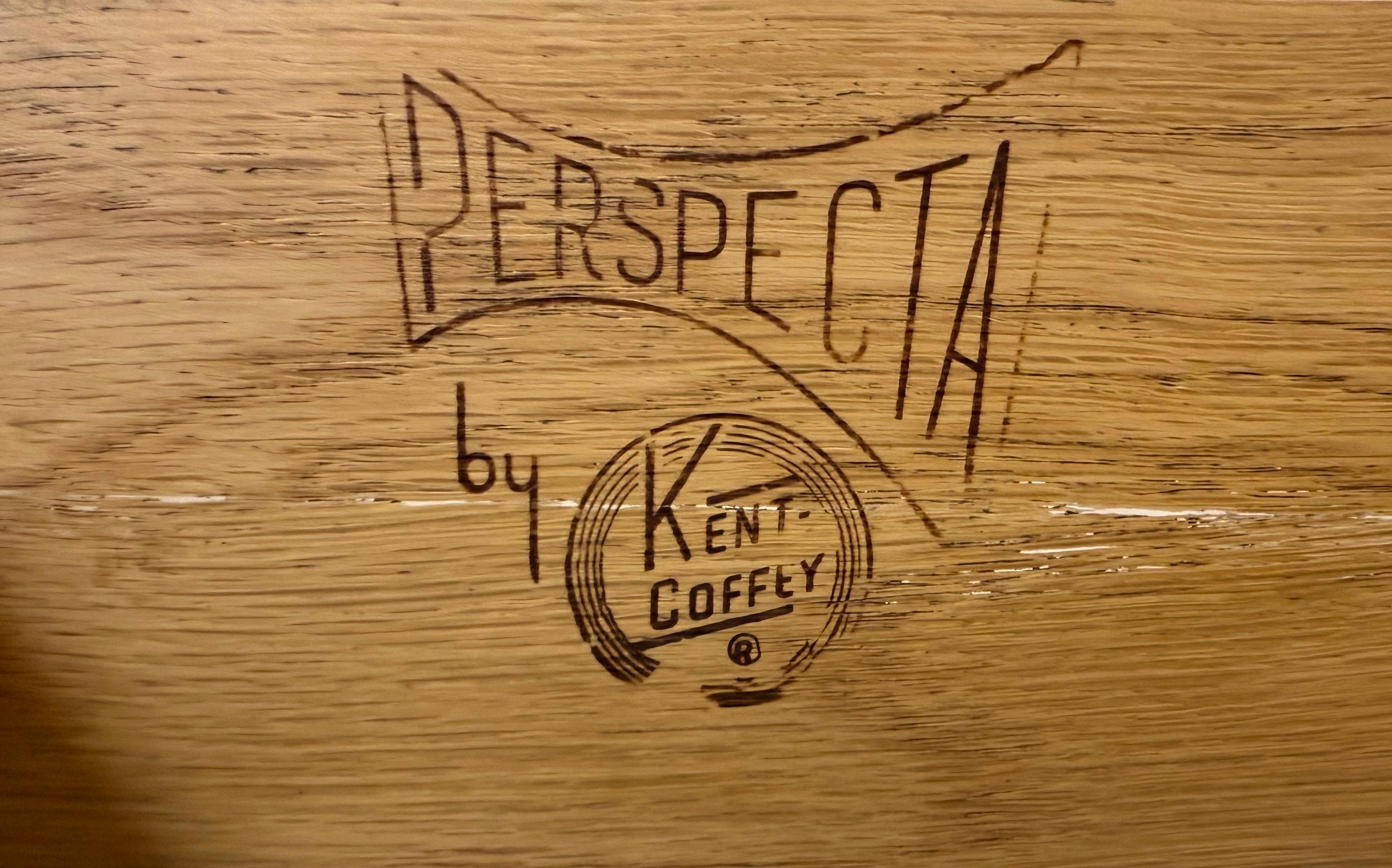 Comò a 9 cassetti in noce Kent Coffey Perspecta, metà secolo moderno in vendita 3
