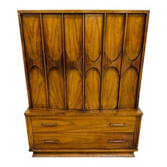 Mid-Century Modern Kent Coffey Perspecta Walnut Armoire