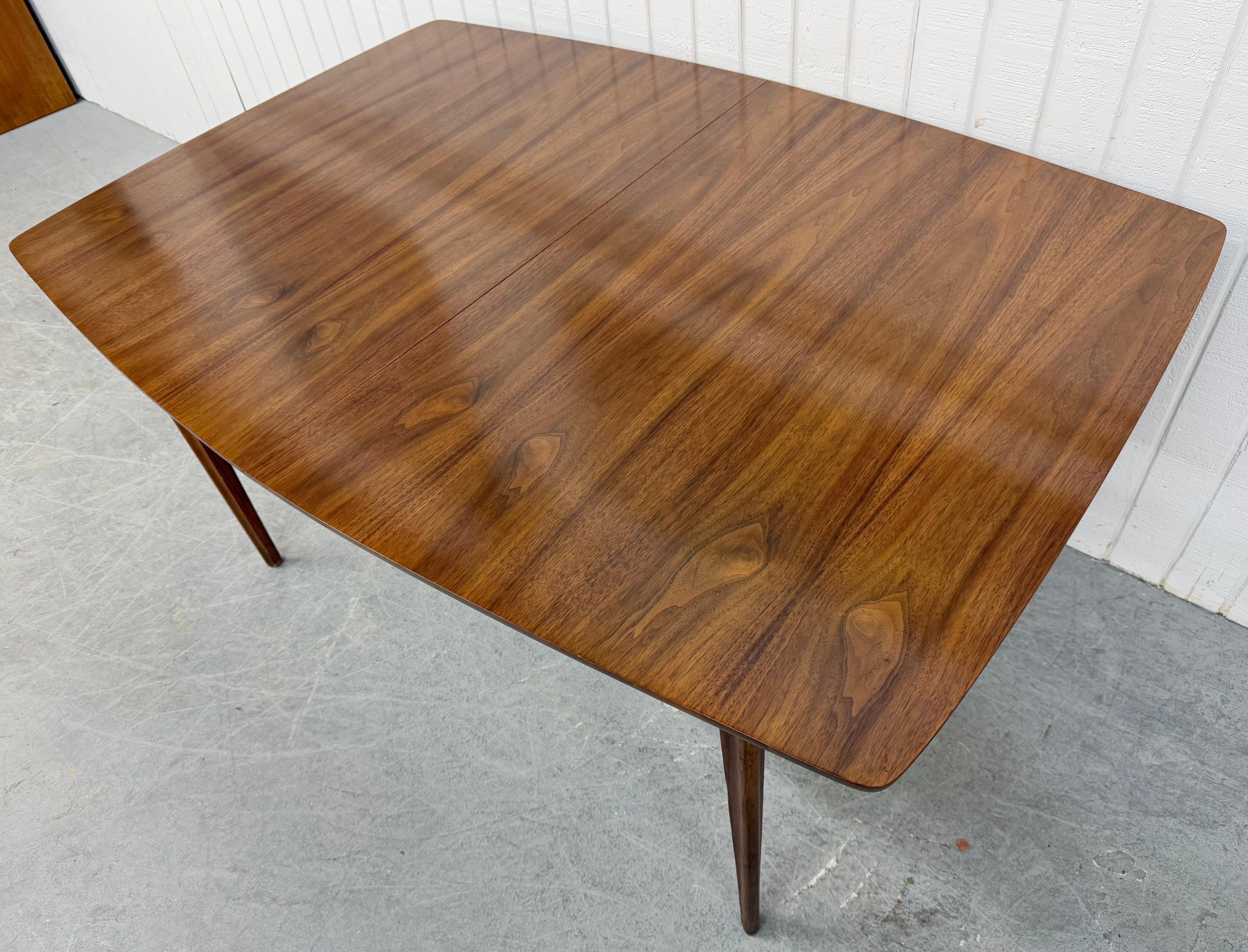 American Mid-Century Modern Kent Coffey Perspecta Walnut Dining Table