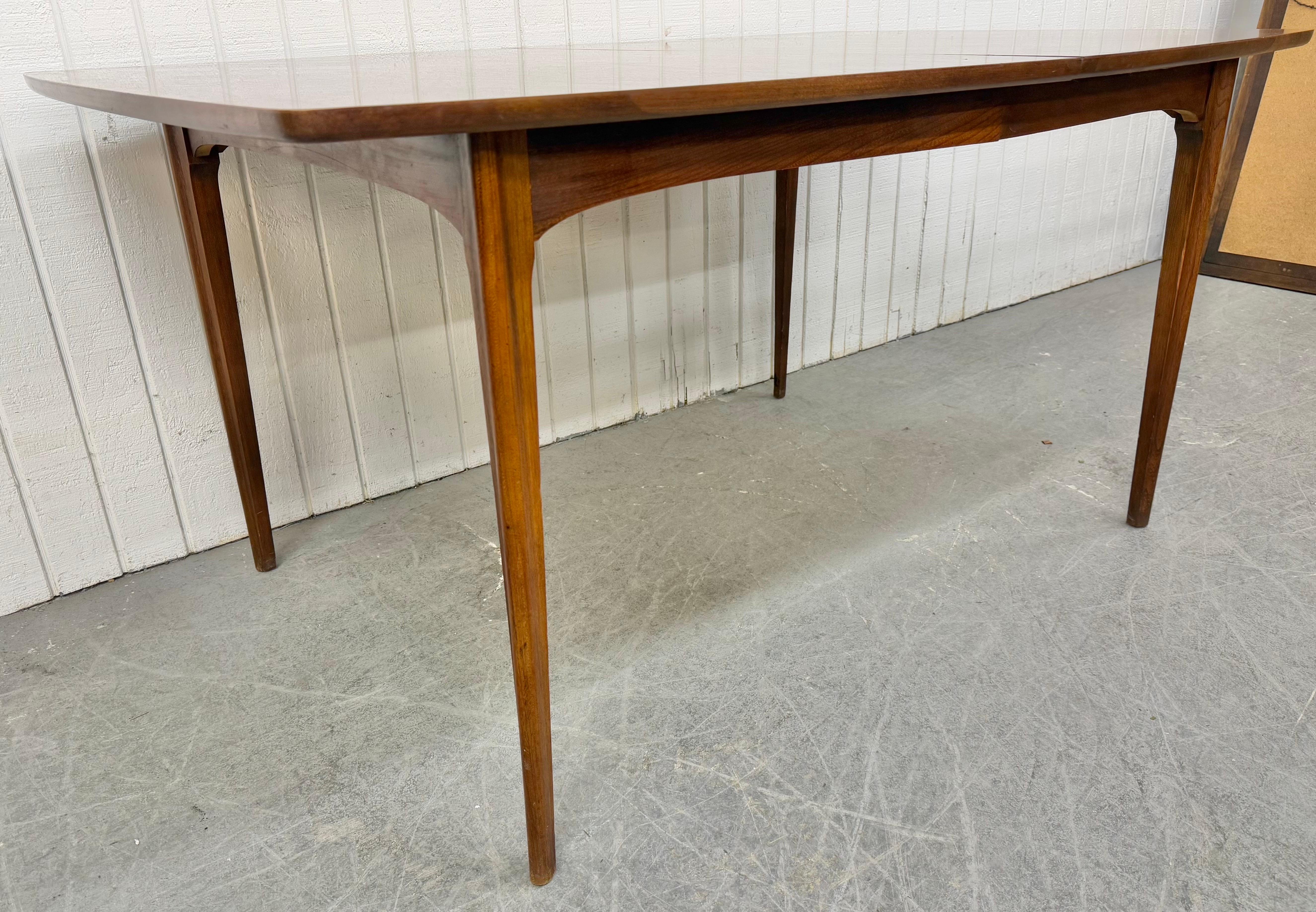 Mid-Century Modern Kent Coffey Perspecta Walnut Dining Table 1