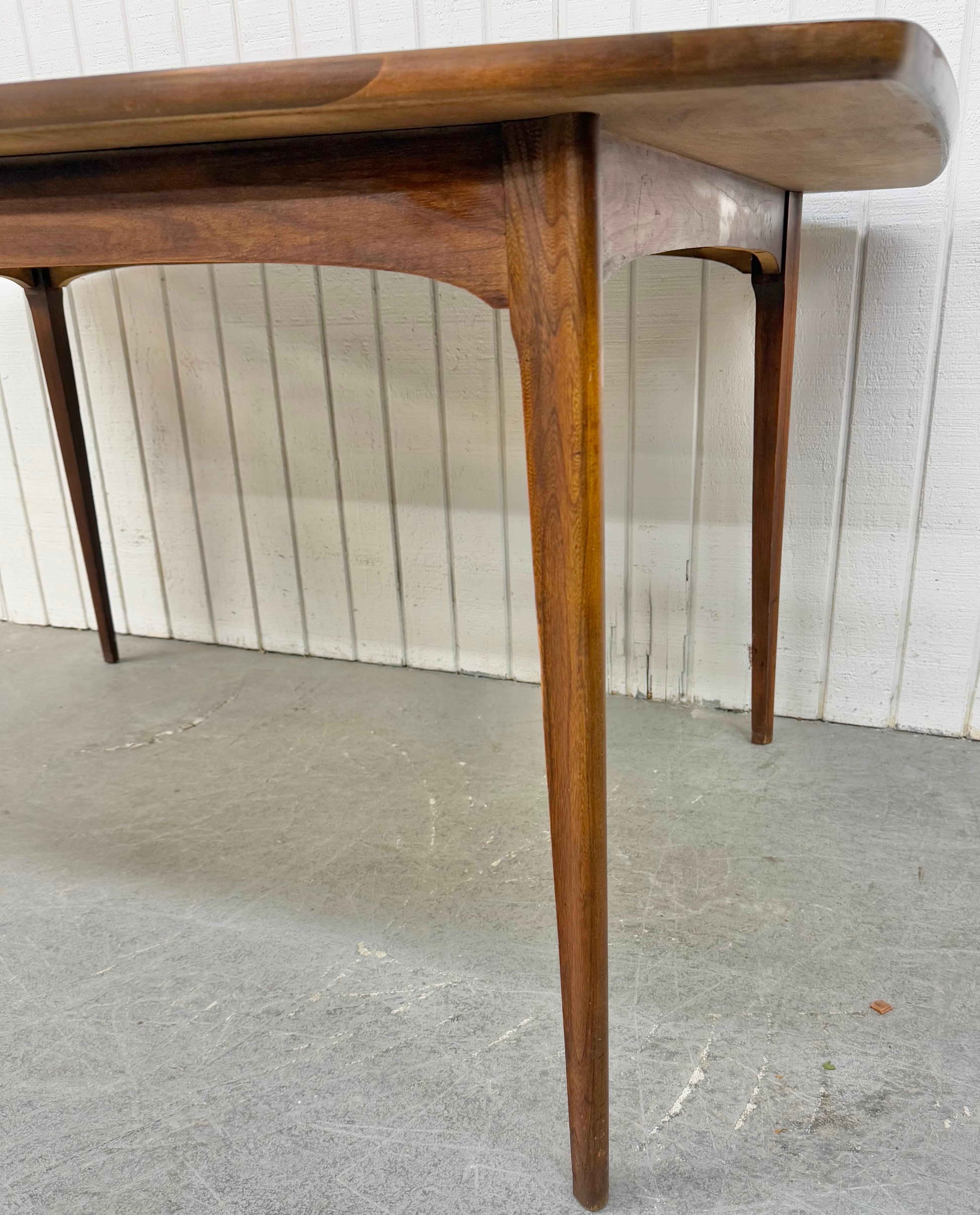 Mid-Century Modern Kent Coffey Perspecta Walnut Dining Table 2