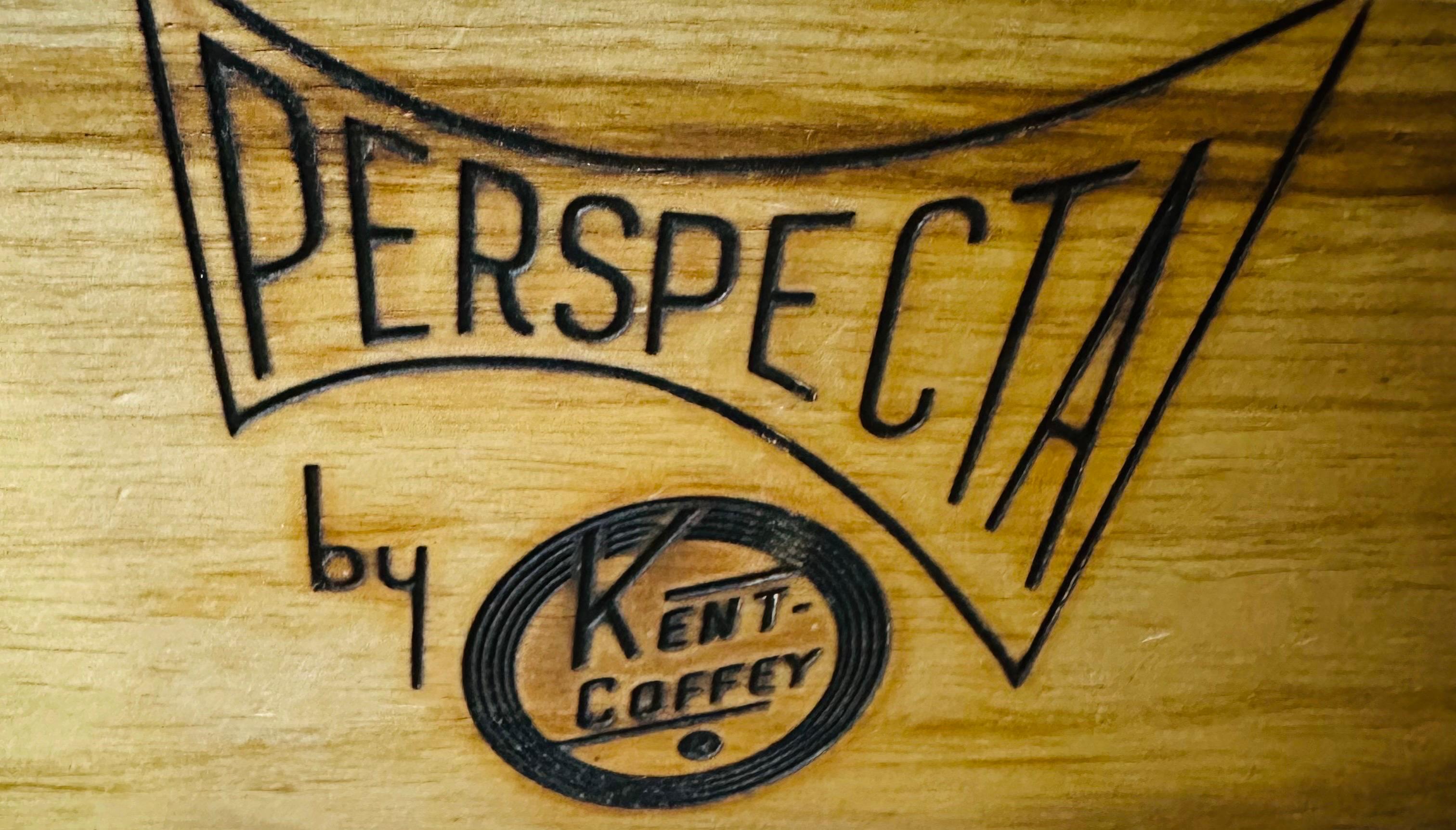 Mid-Century Modern Kent Coffey Perspecta Walnut Dresser 7