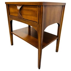 Mid-Century Modern Kent Coffey Perspecta Walnut Nightstand