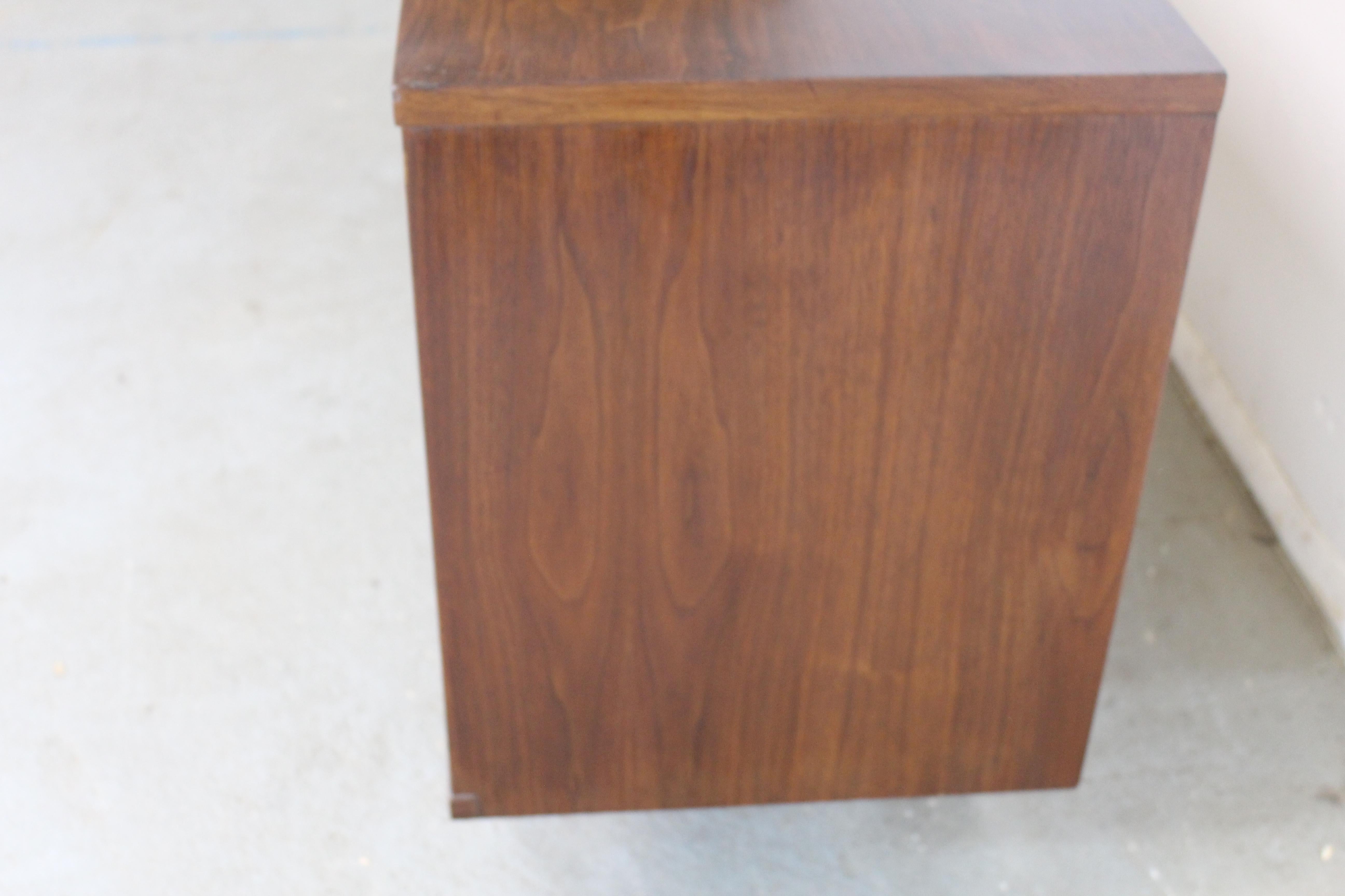 Mid-Century Modern Kent Coffey Tableau Walnut Credenza on Stretcher Base 8