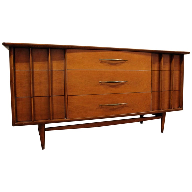 Mid Century Modern Kent Coffey The Foreteller Walnut Credenza