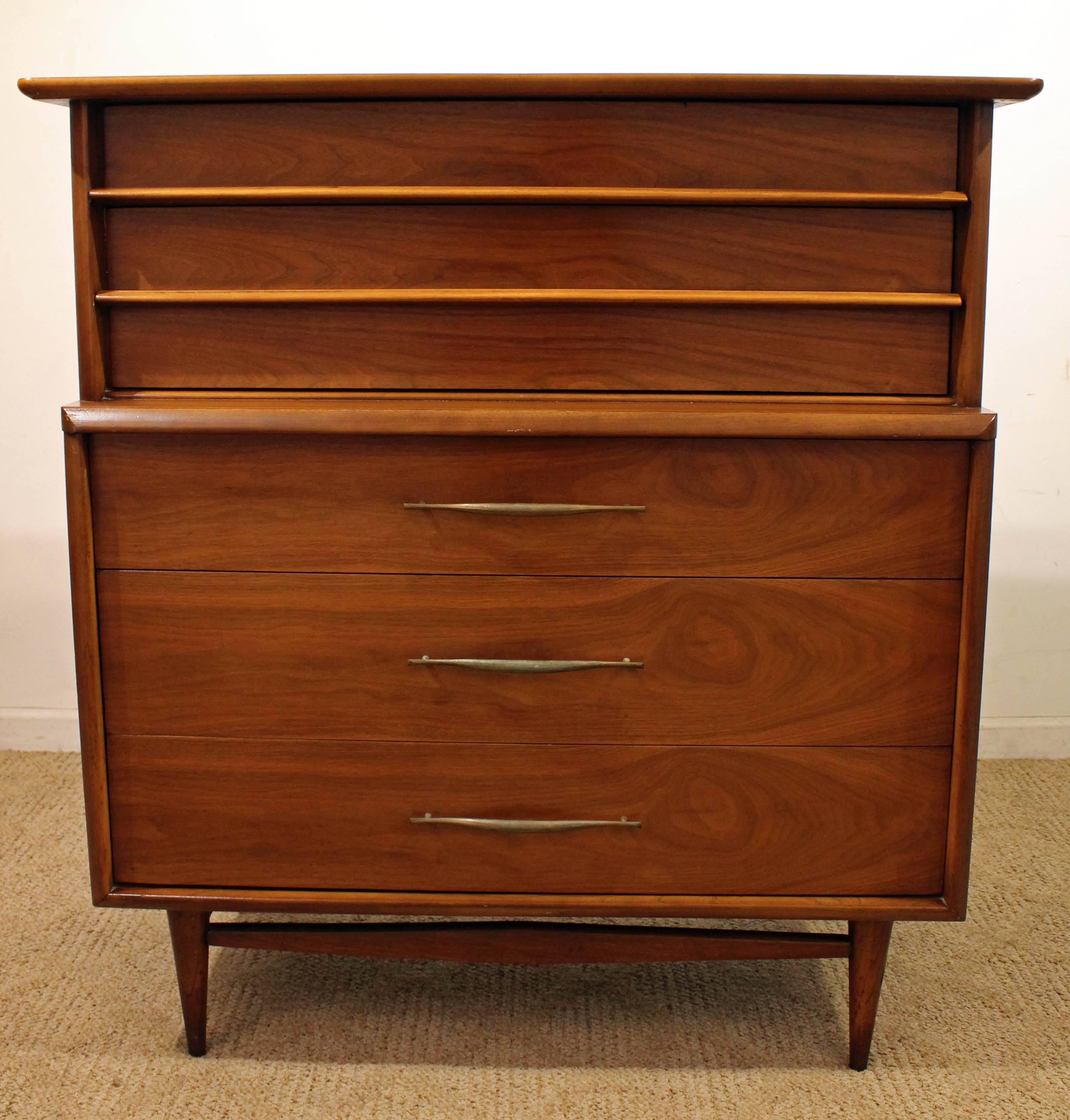 Offered is a tall chest, made by Kent Coffey 