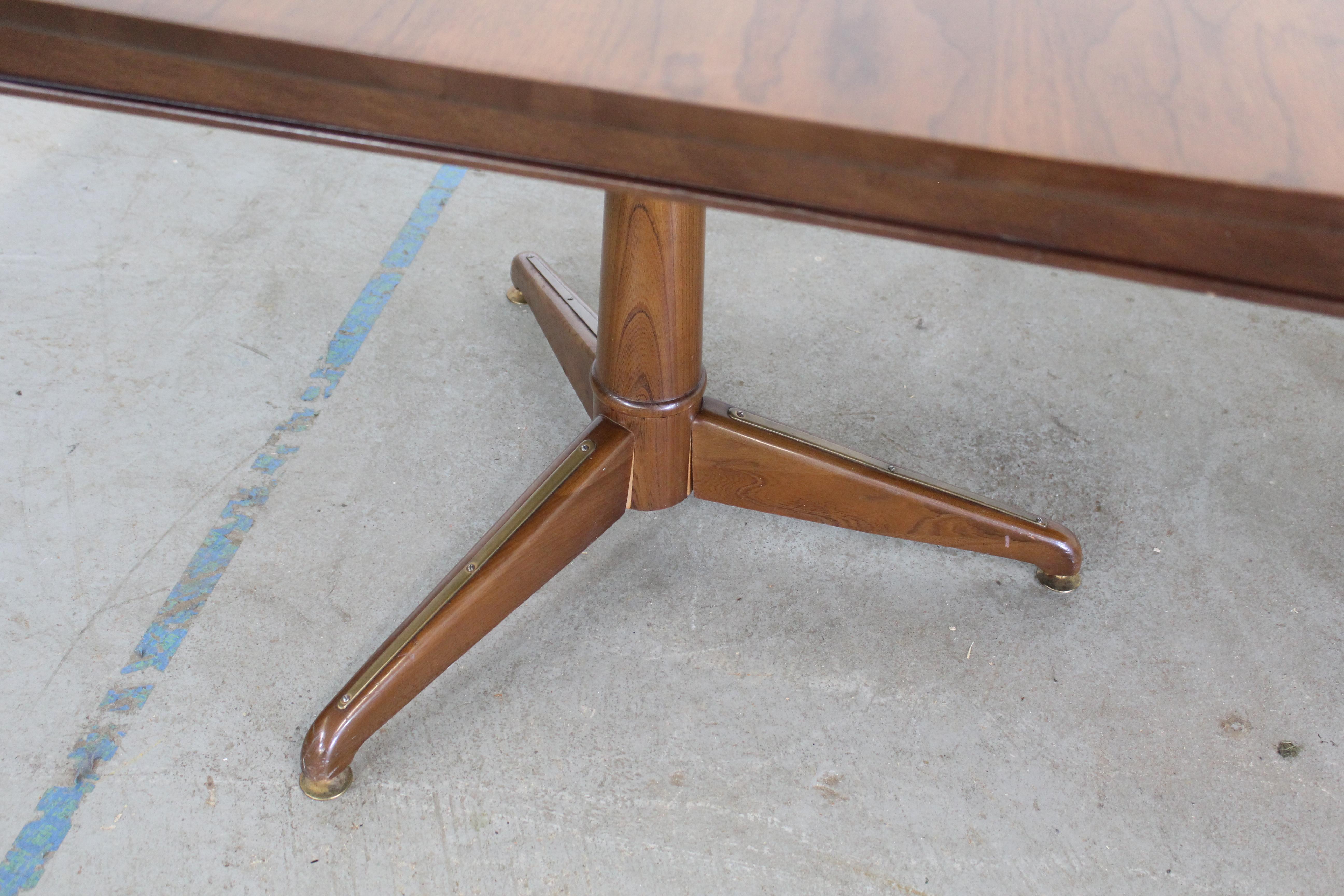 Mid-Century Modern Kent Coffey Walnut Perspecta Dining Table 5