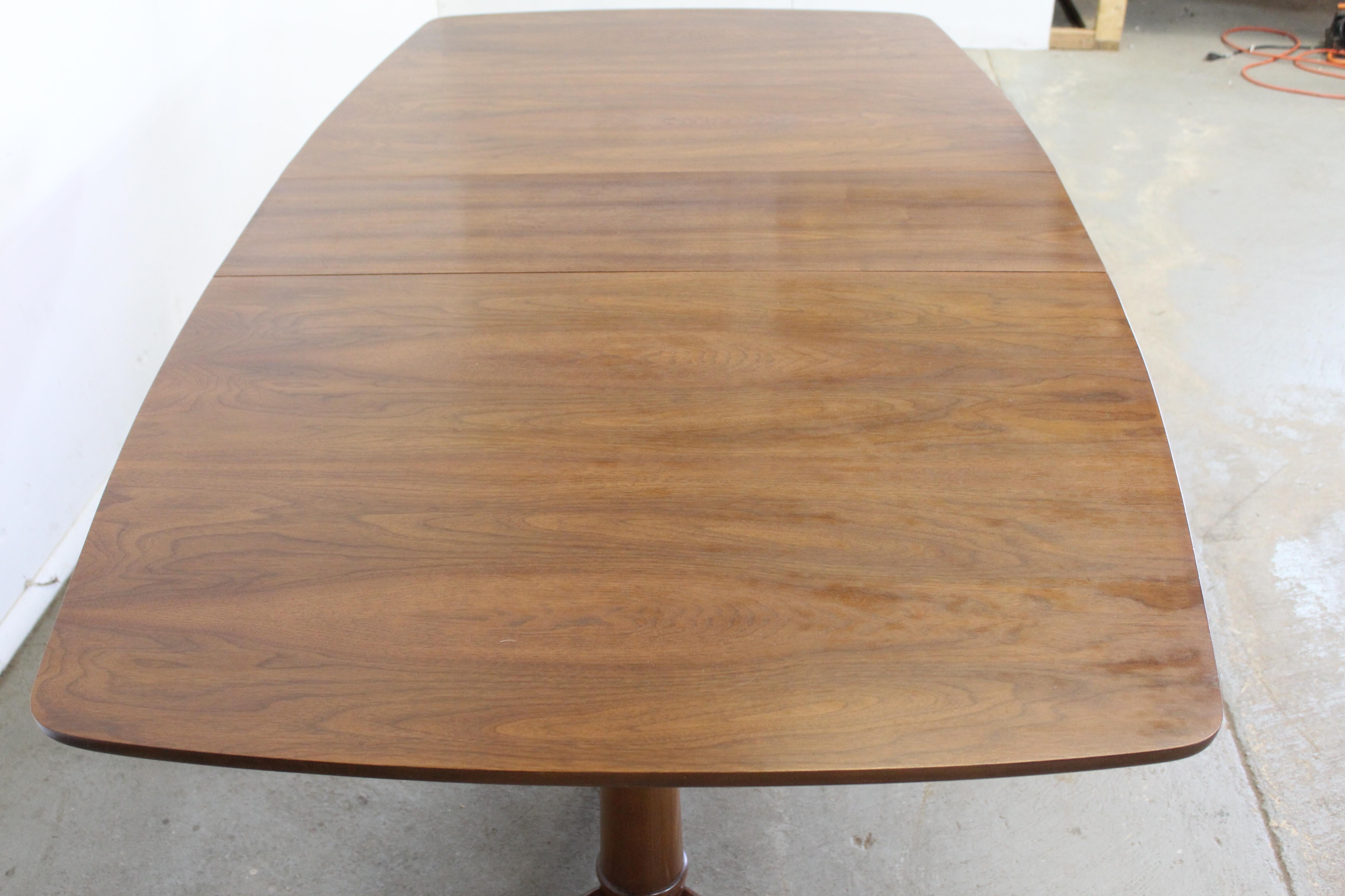 Mid-Century Modern Kent Coffey Walnut Perspecta Dining Table 6