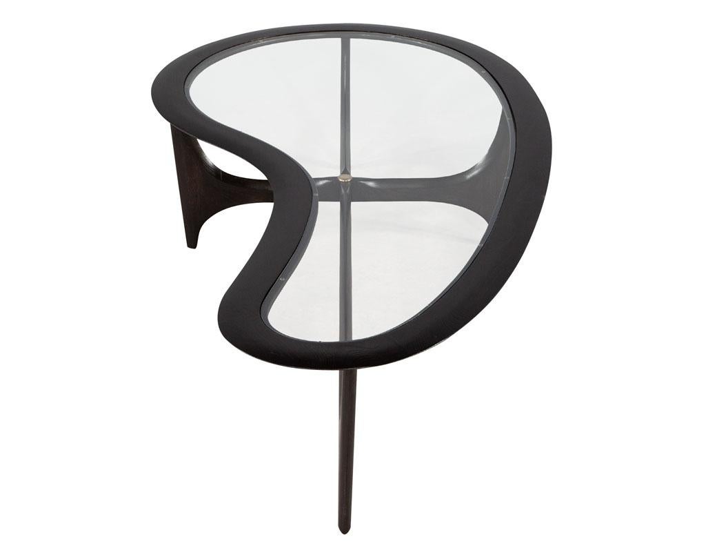 Mid-Century Modern Kidney Shaped Coffee Table by Adrian Pearsall Lane 1