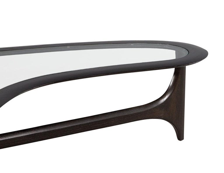 MidCentury Modern Kidney Shaped Coffee Table by Adrian Pearsall Lane