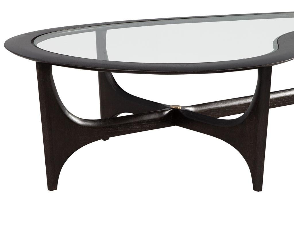 Mid-Century Modern Kidney Shaped Coffee Table by Adrian Pearsall Lane In Good Condition In North York, ON