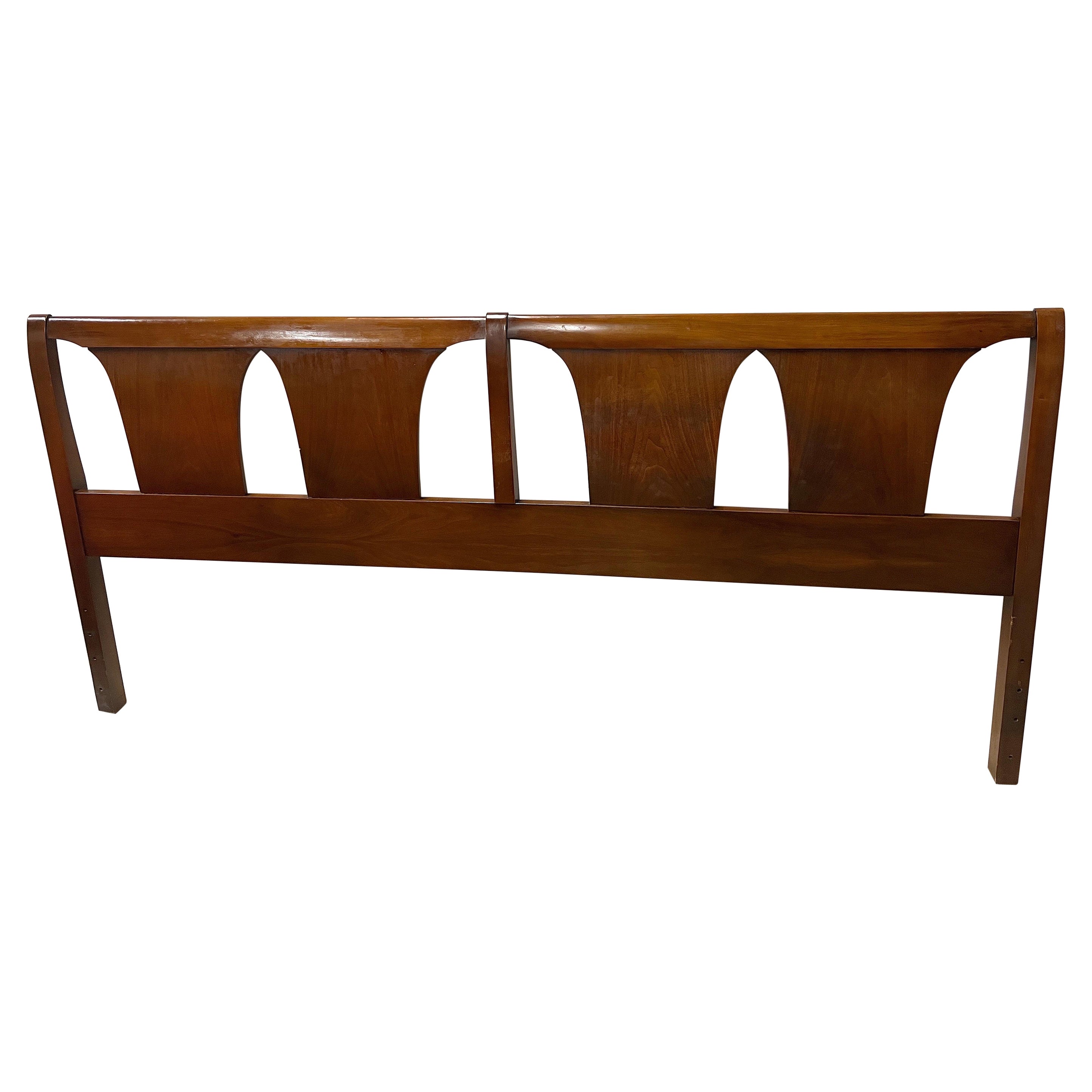 Tête de lit en noyer The Moderns King Size