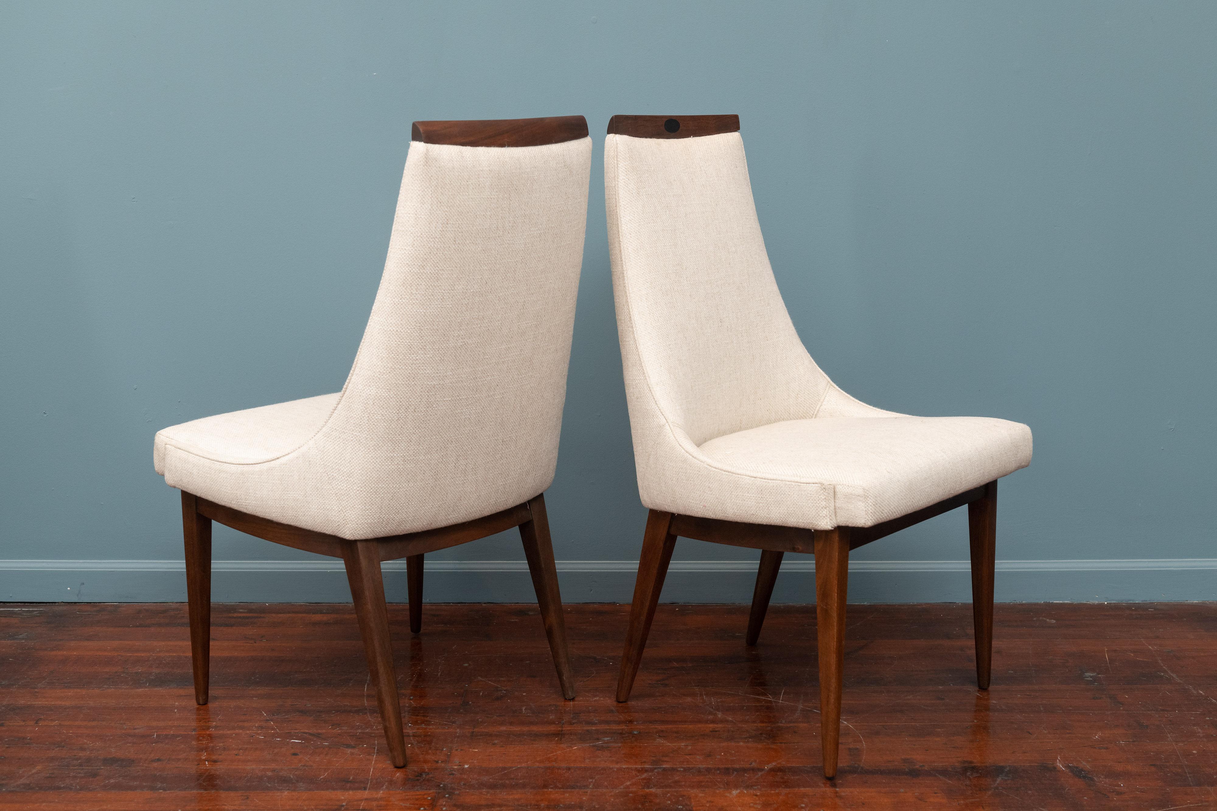 Mid-Century Modern Kipp Stewart Dining Chairs 4