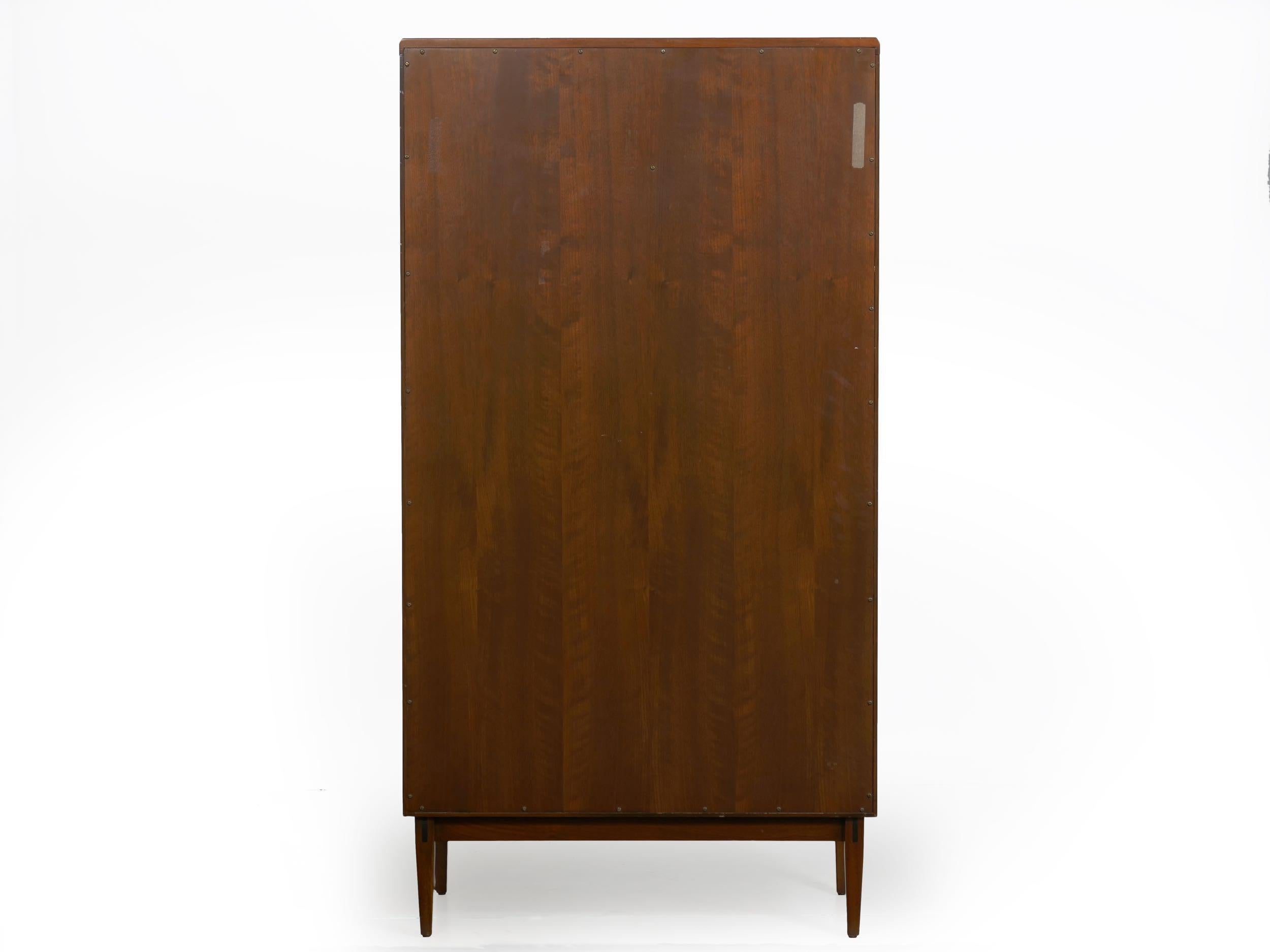 20th Century Mid-Century Modern Kipp Stewart for Calvin“Directional” Walnut 10-Drawer Dresser