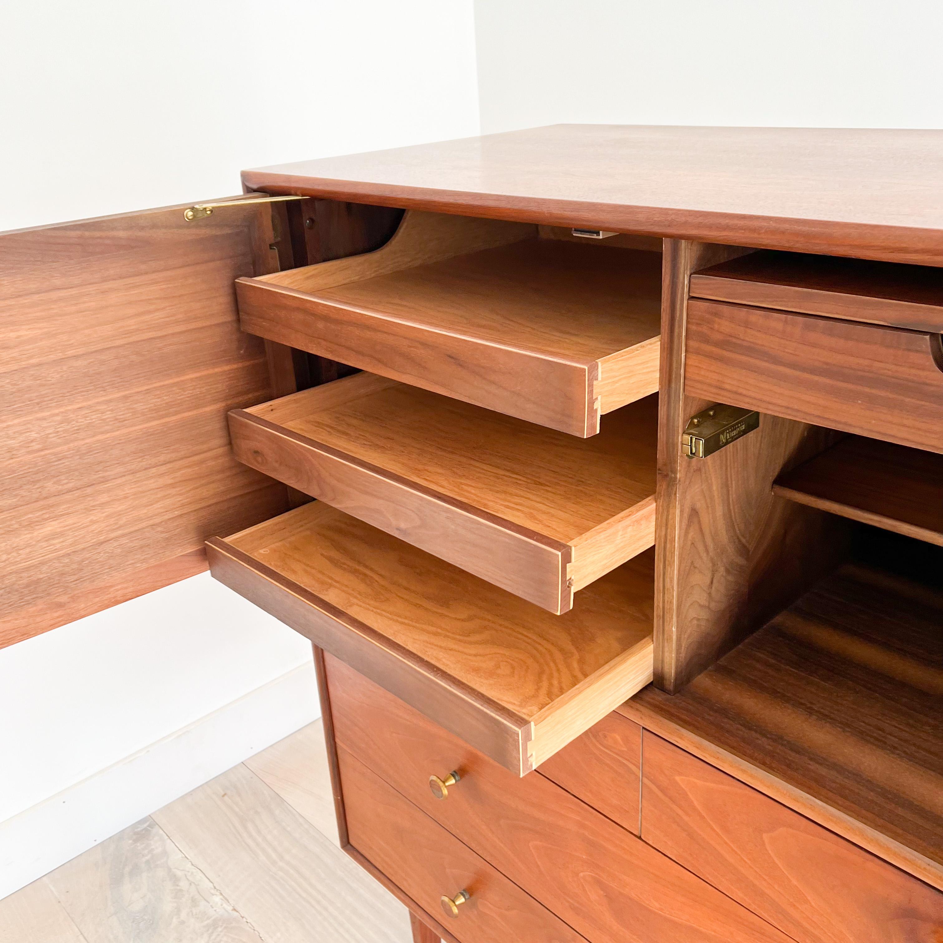 Mid-Century Modern Kipp Stewart for Drexel Declaration Chest with Vanity Mirror 13