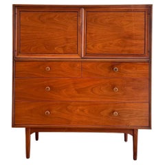 Vintage Mid-Century Modern Kipp Stewart for Drexel Declaration Chest with Vanity Mirror