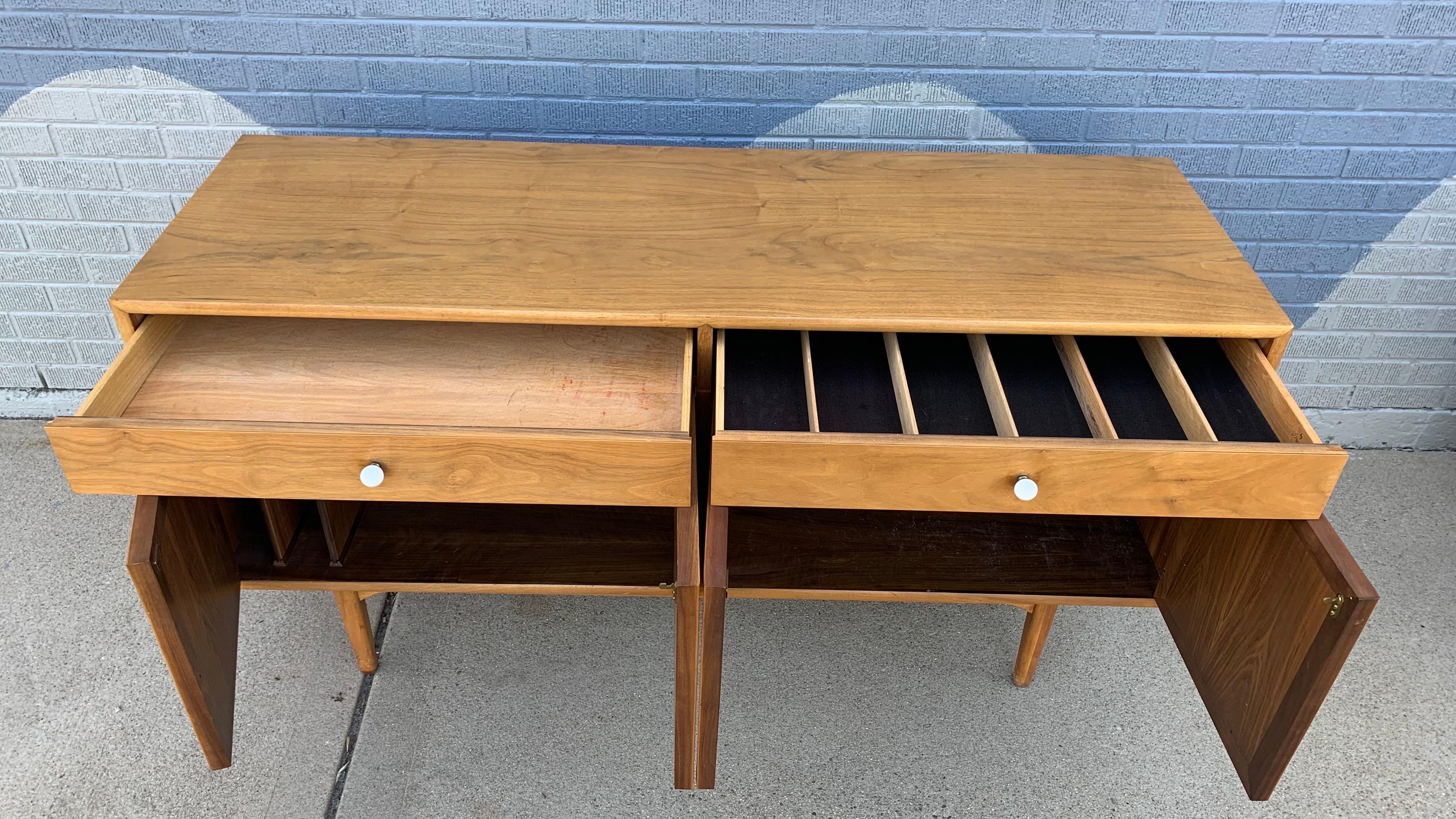 Mid-Century Modern Kipp Stewart for Drexel Declaration Sideboard. Makers mark 