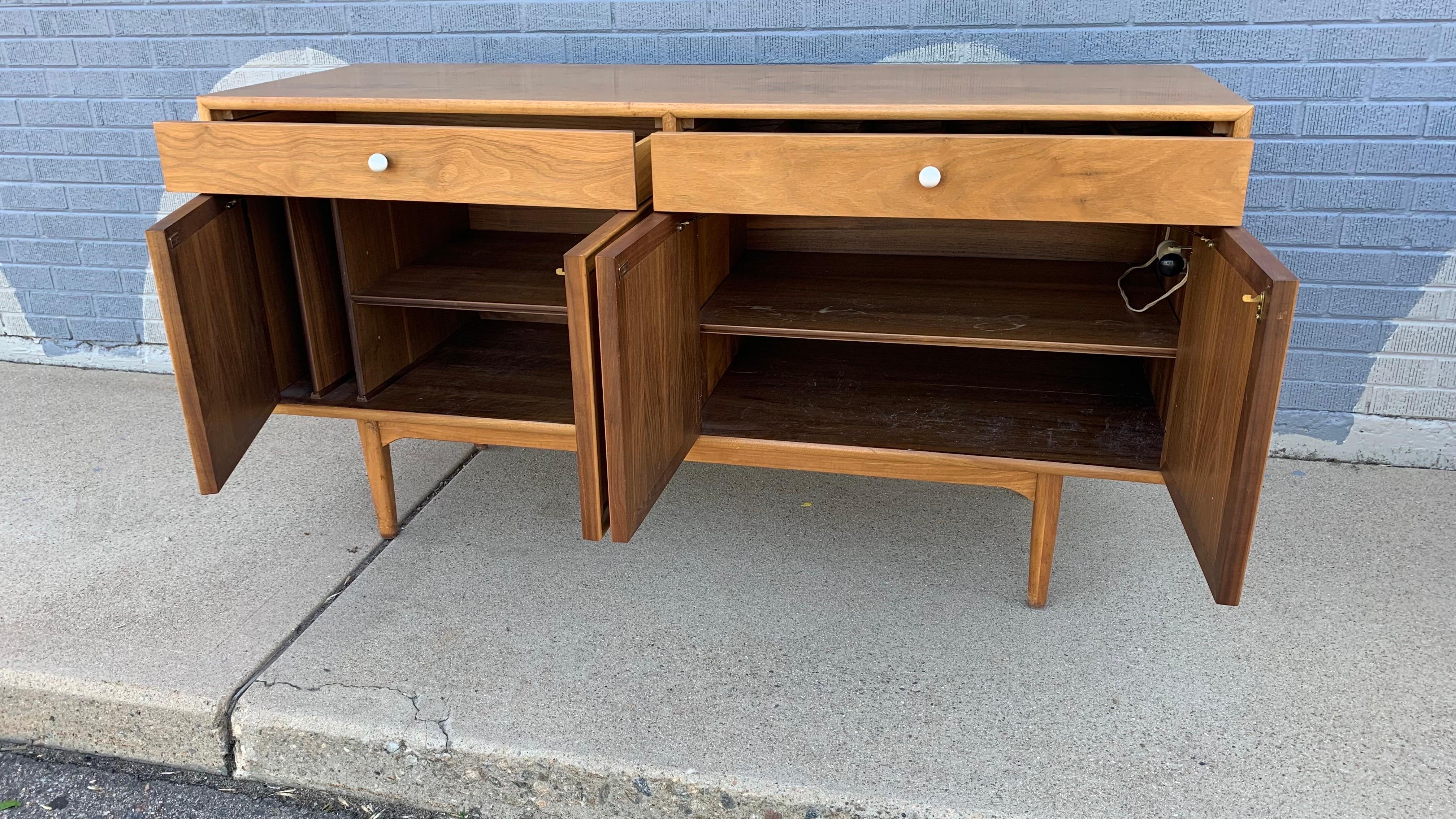 Mid-Century Modern Mid Century Modern Kipp Stewart for Drexel Declaration Credenza For Sale