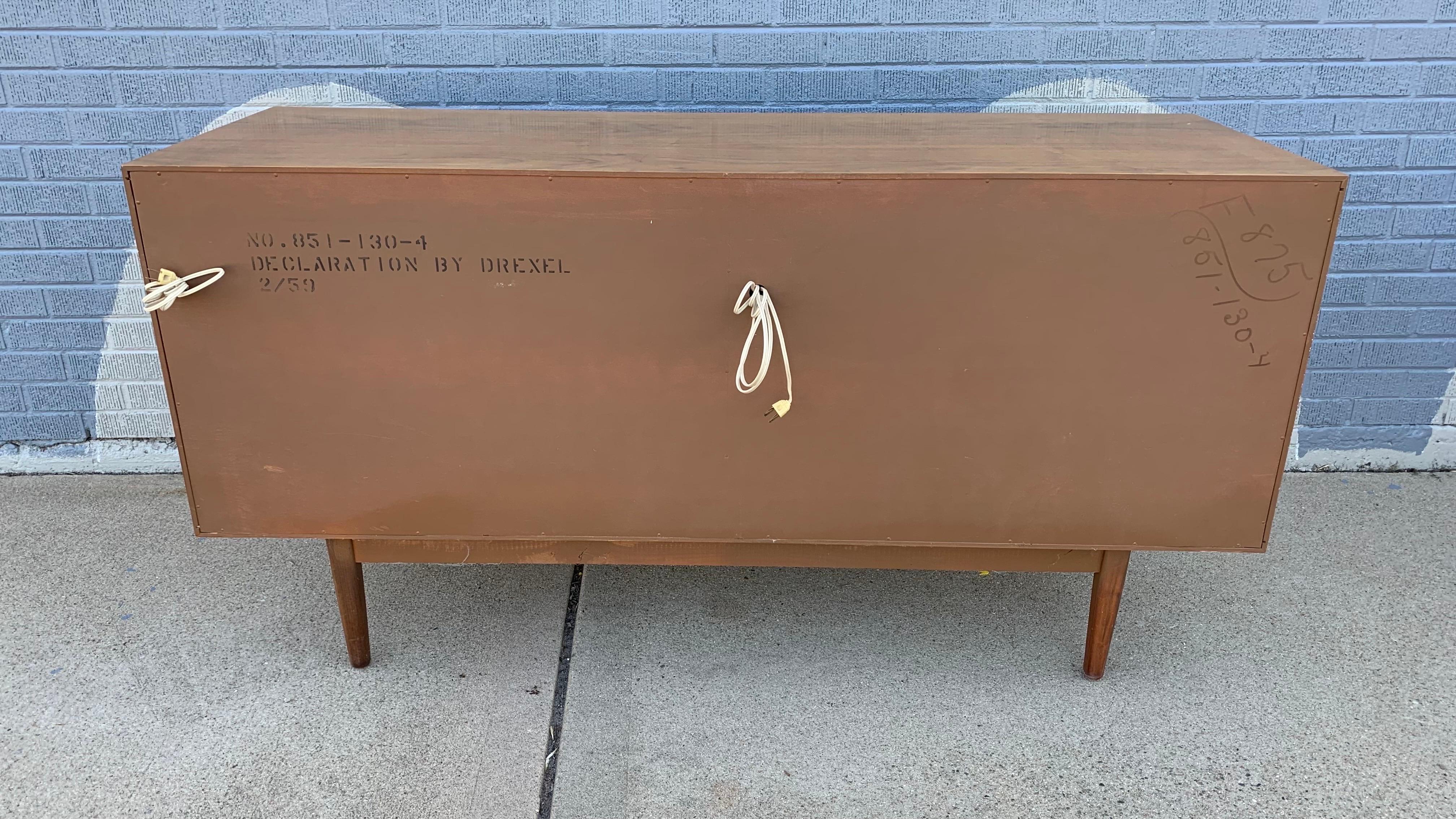 Mid Century Modern Kipp Stewart for Drexel Declaration Credenza For Sale 1
