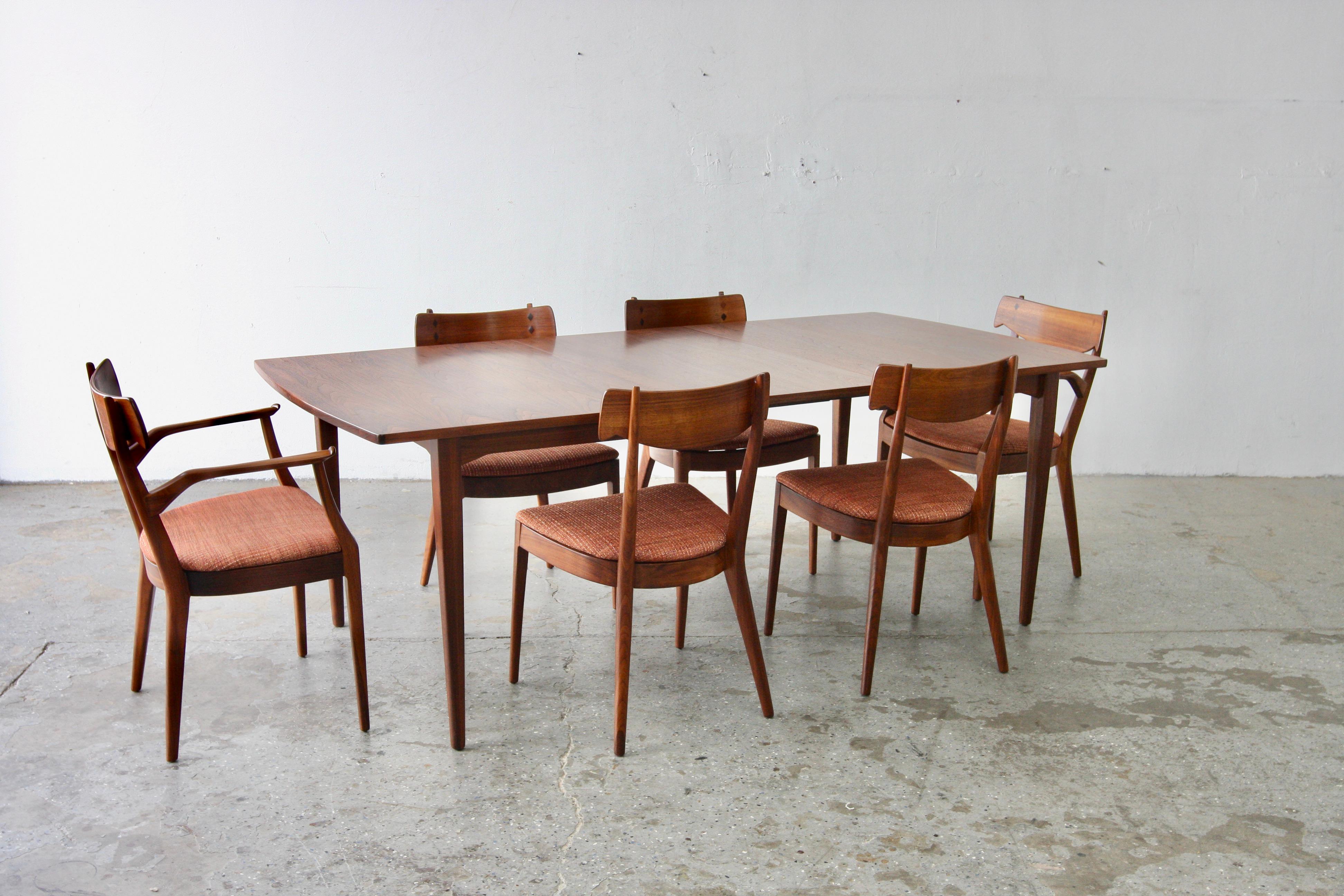 Mid Century Modern Kipp Stewart for Drexel Declaration Dining table For Sale 1
