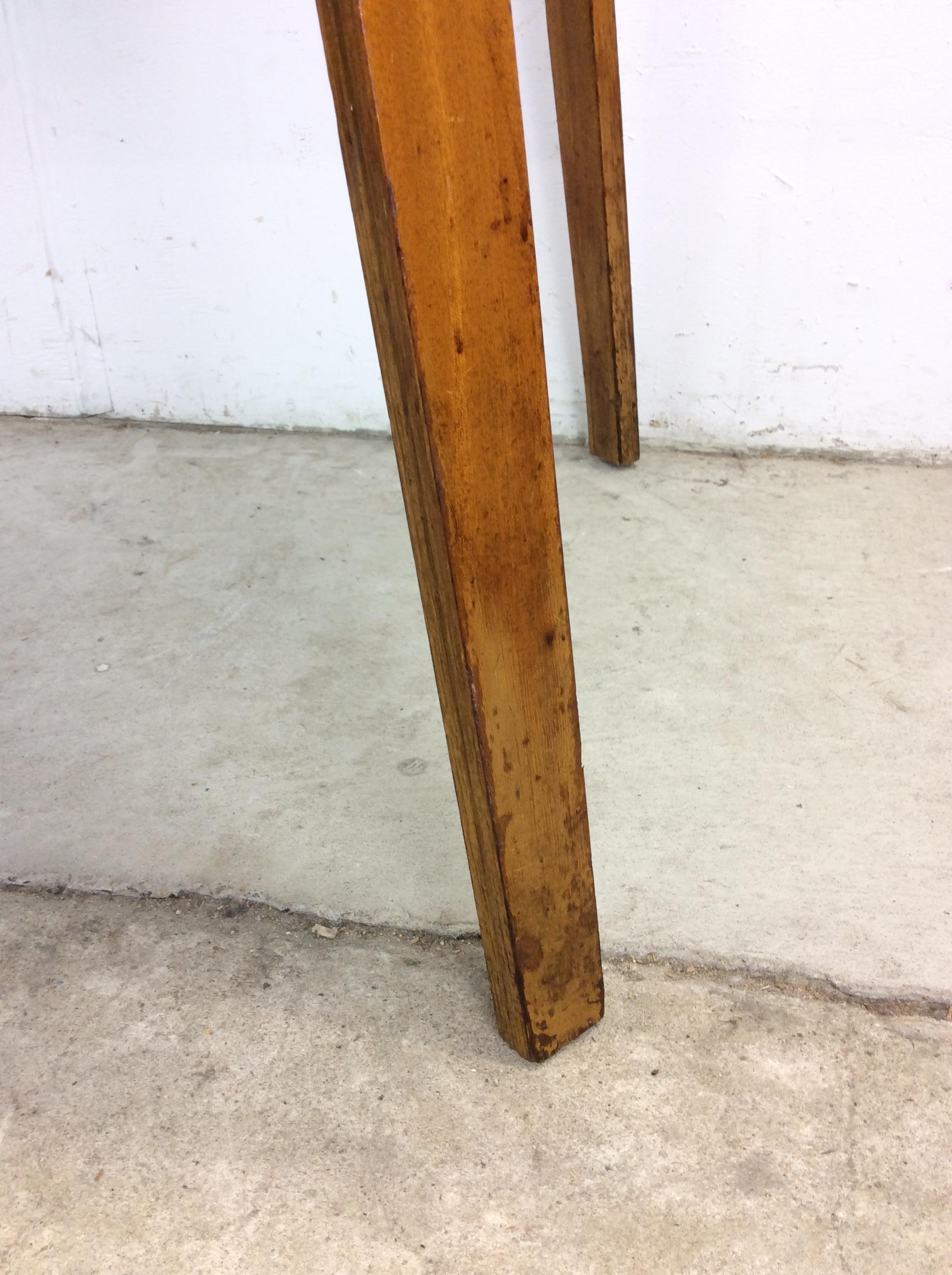 20ième siècle Table de cuisine moderne du milieu du siècle avec pieds en bentwood et 1 abattant en vente
