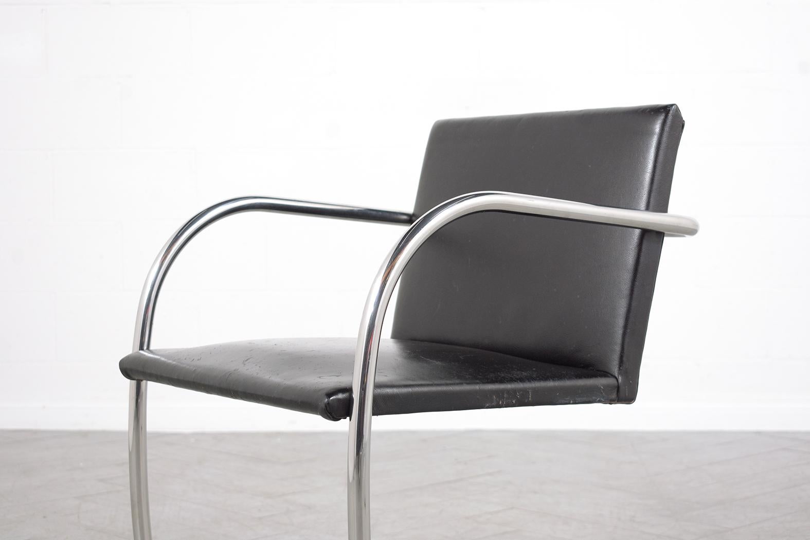 MidCentury Modern Knoll Brno Chairs For Sale at 1stDibs