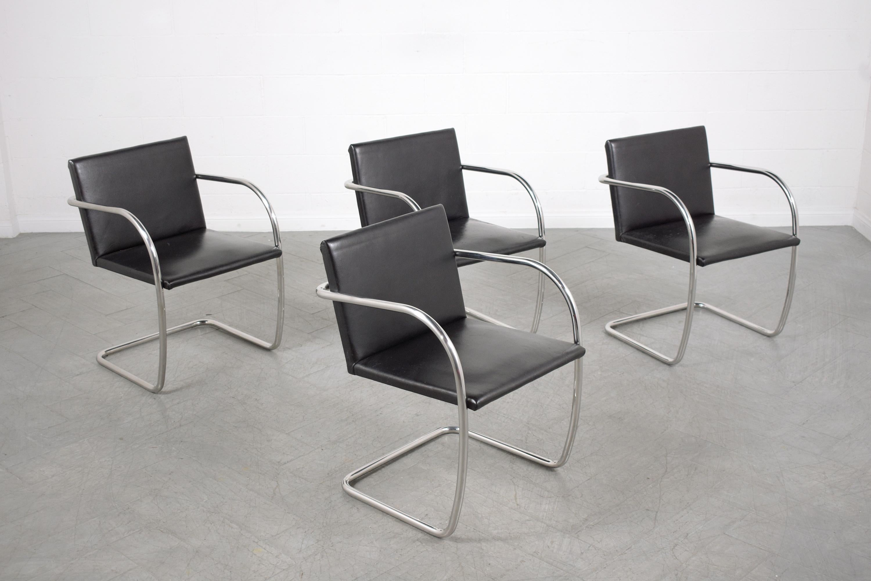 MidCentury Modern Knoll Brno Chairs For Sale at 1stDibs
